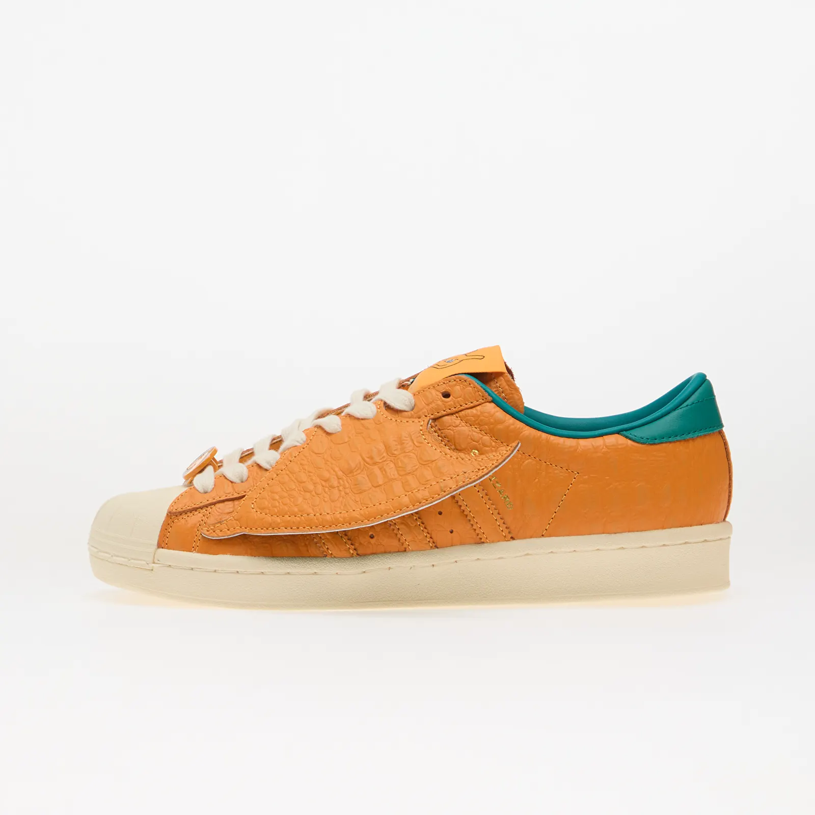 Herren Sneaker und Schuhe adidas x Pokemon Superstar Vintage (Charizard) Pure Tangerine/ Pure Tangerine/ Equipment Green