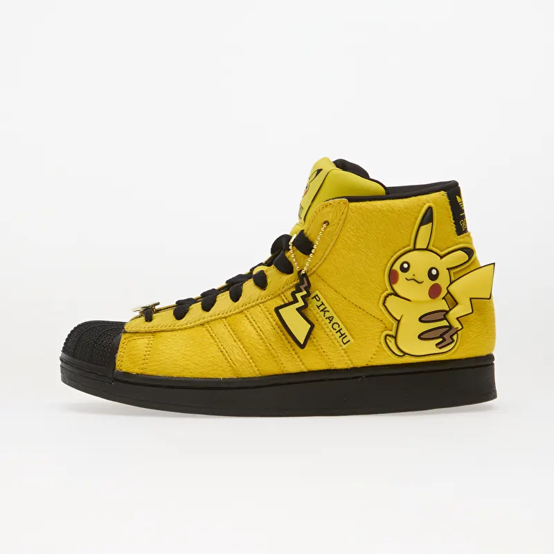 adidas x Pokemon Superstar II Mid (Pikachu) Yellow/ Yellow/ Core Black