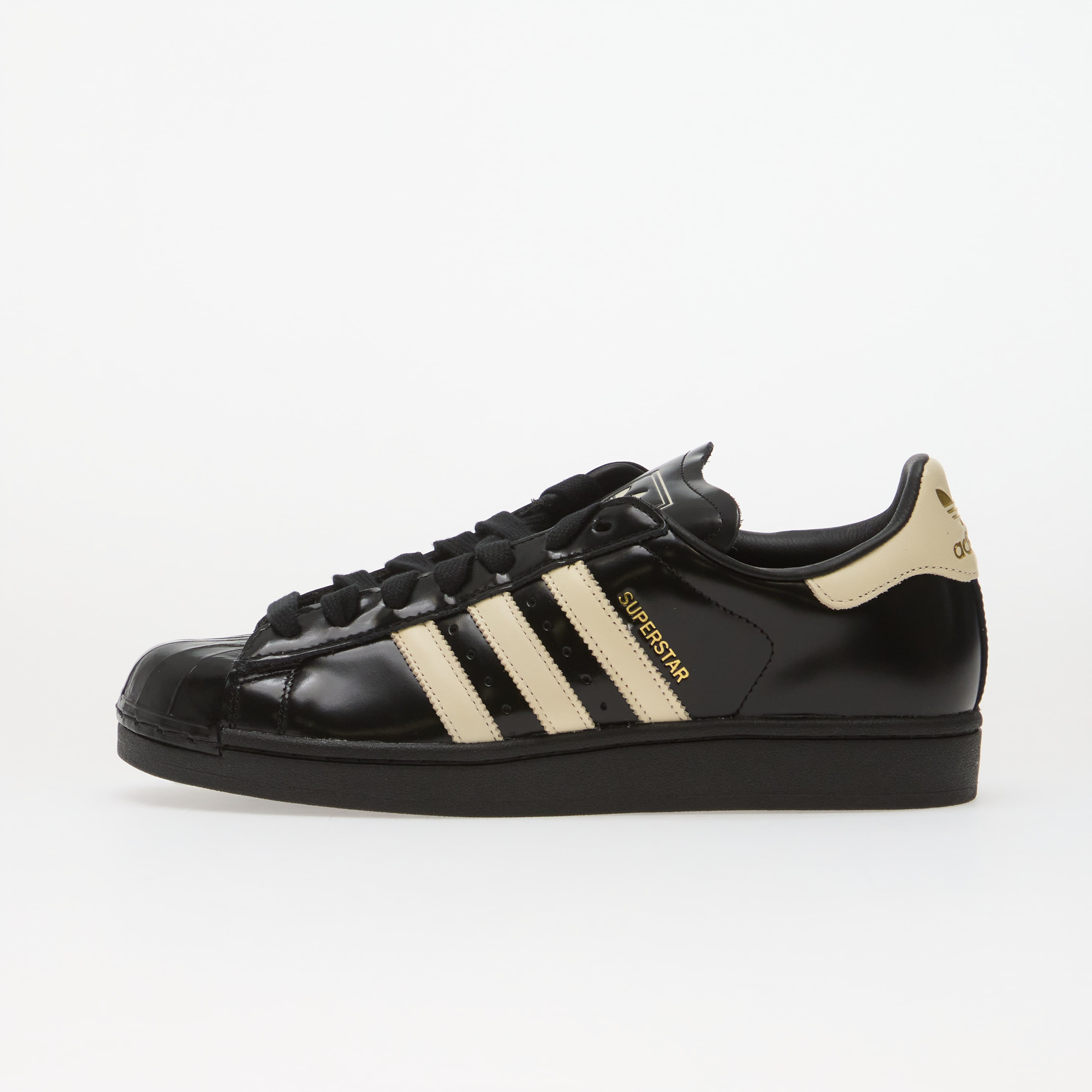 Sneakers adidas Superstar II Core Black/ Cream White/ Gold Met. UK 7.5