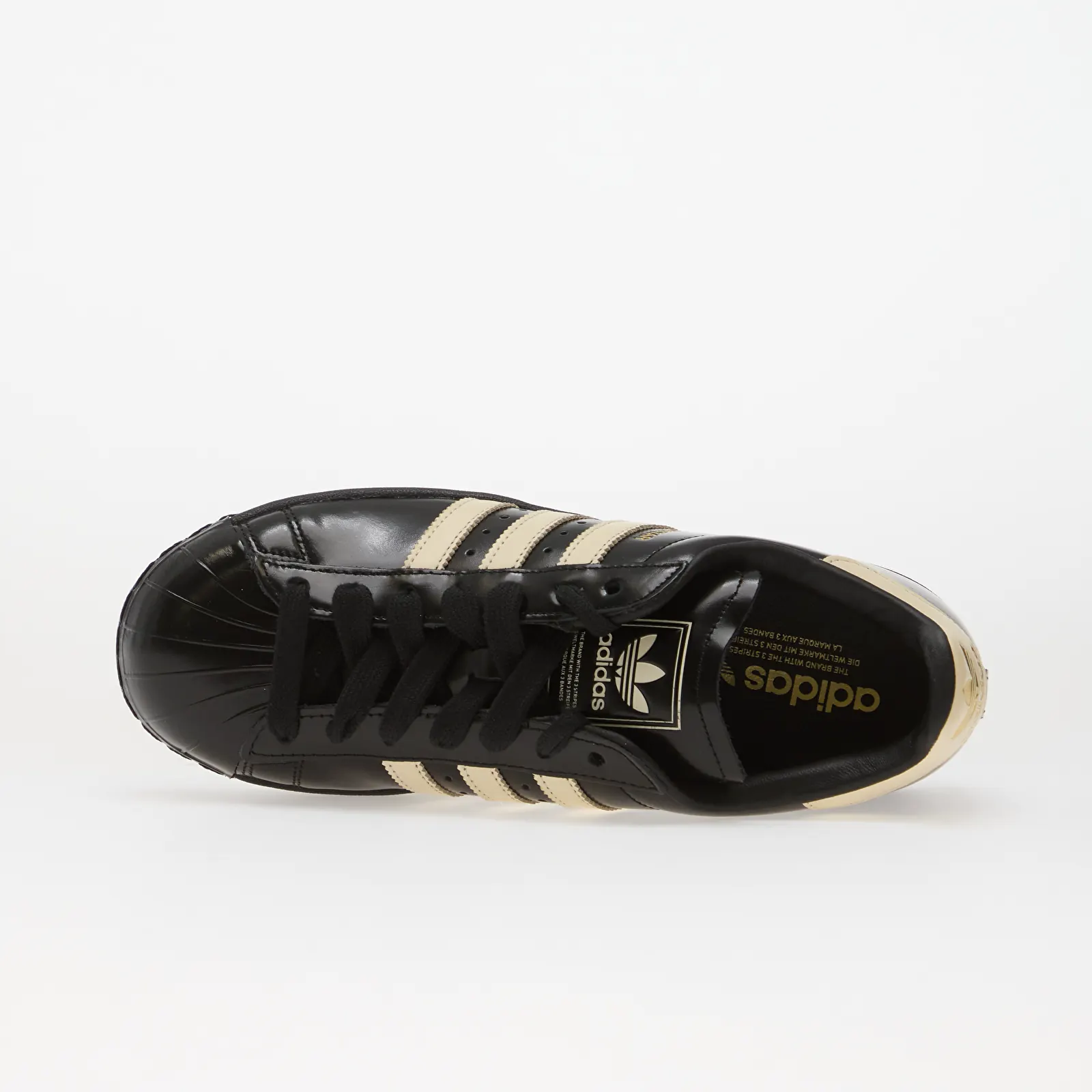 Skor för män adidas Superstar II Core Black/ Cream White/ Gold Met.