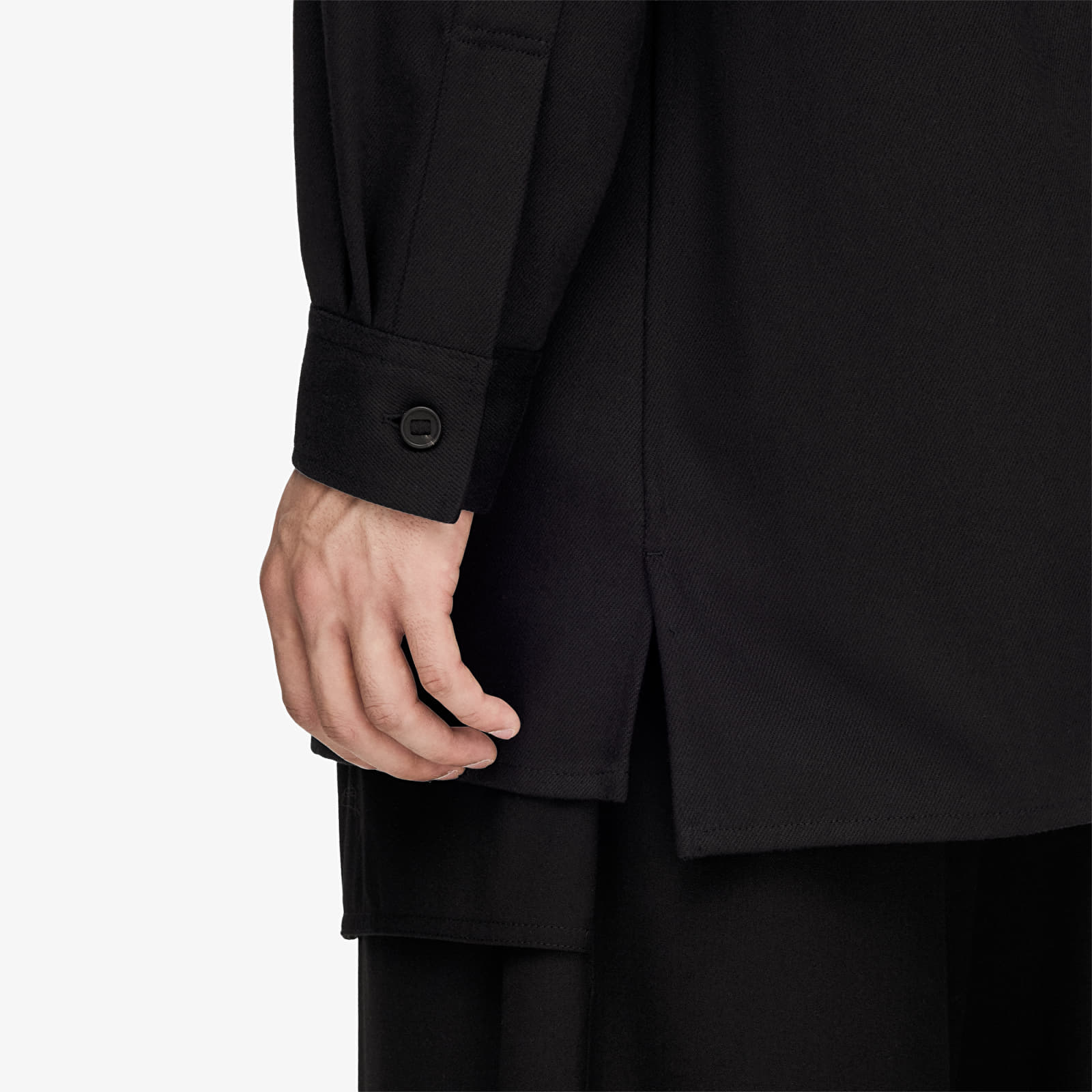 Koszule Y-3 Twill Utility Overshirt Black