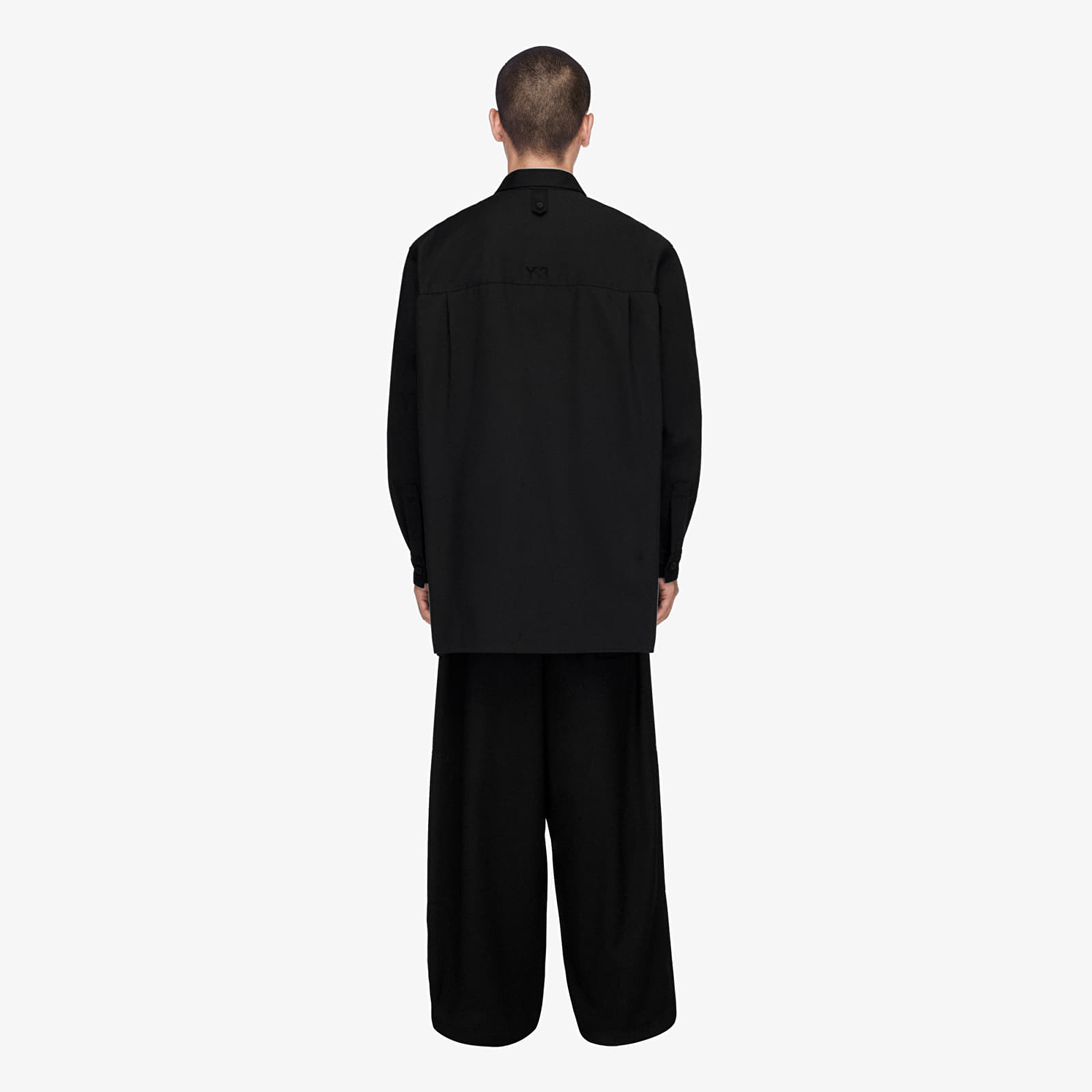 Koszule Y-3 Twill Utility Overshirt Black