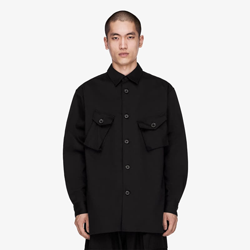 Koszula Y-3 Twill Utility Overshirt Black