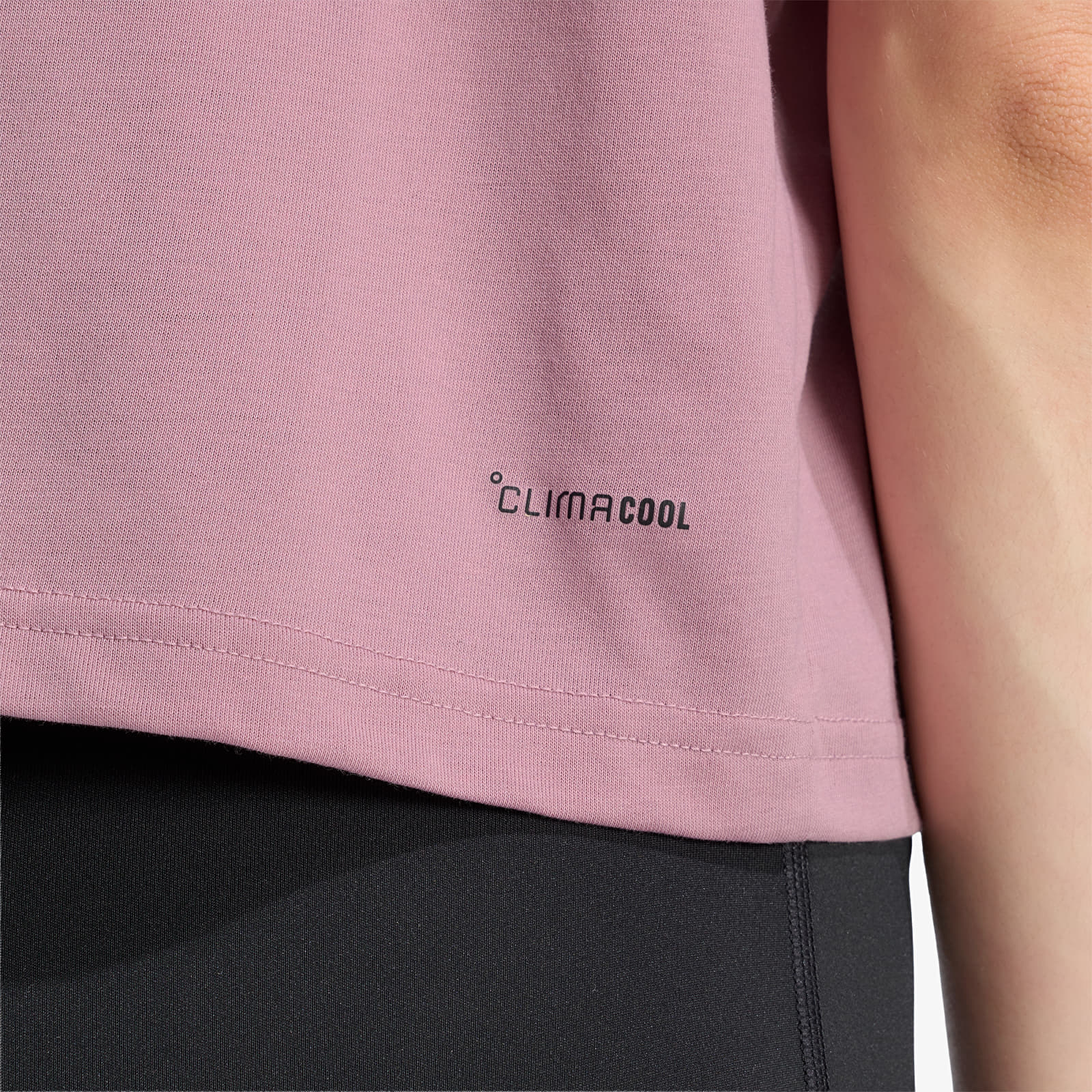 Pólók adidas Climacool Training Graphic T-shirt Magic Mauve