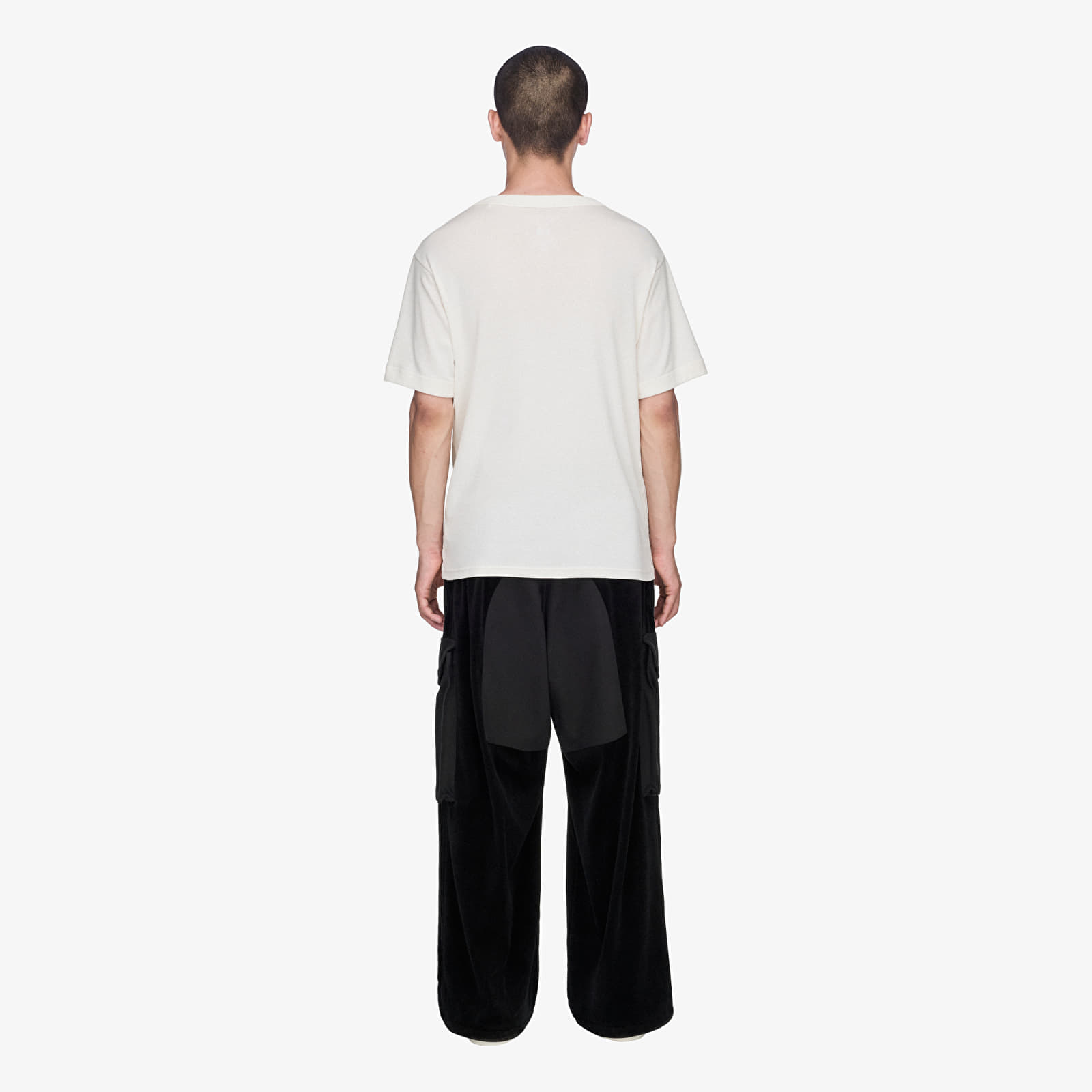 Pantaloni Y-3 Velvet Corduroy Utility Pants Black