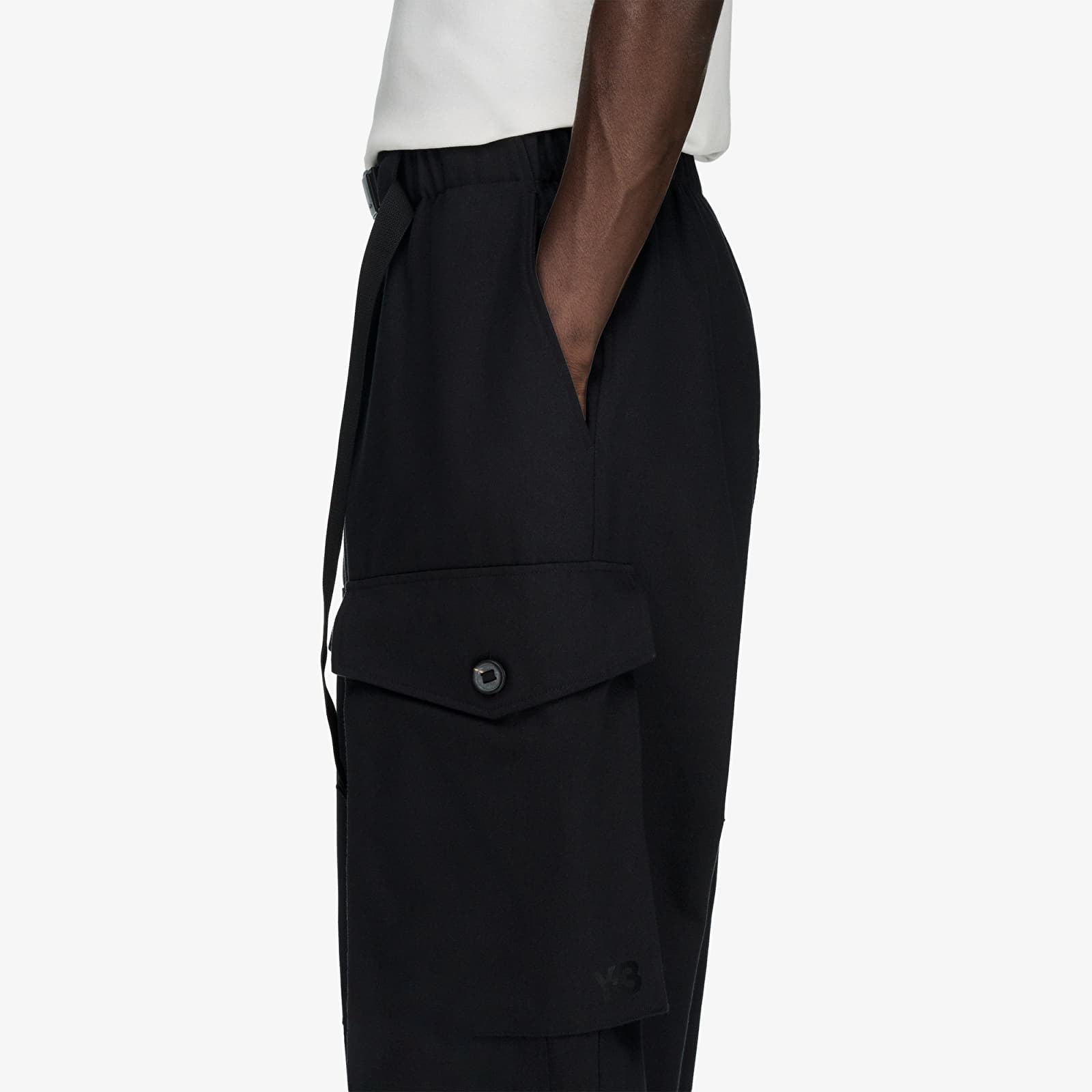 Pantalones Y-3 Twill Pants Black