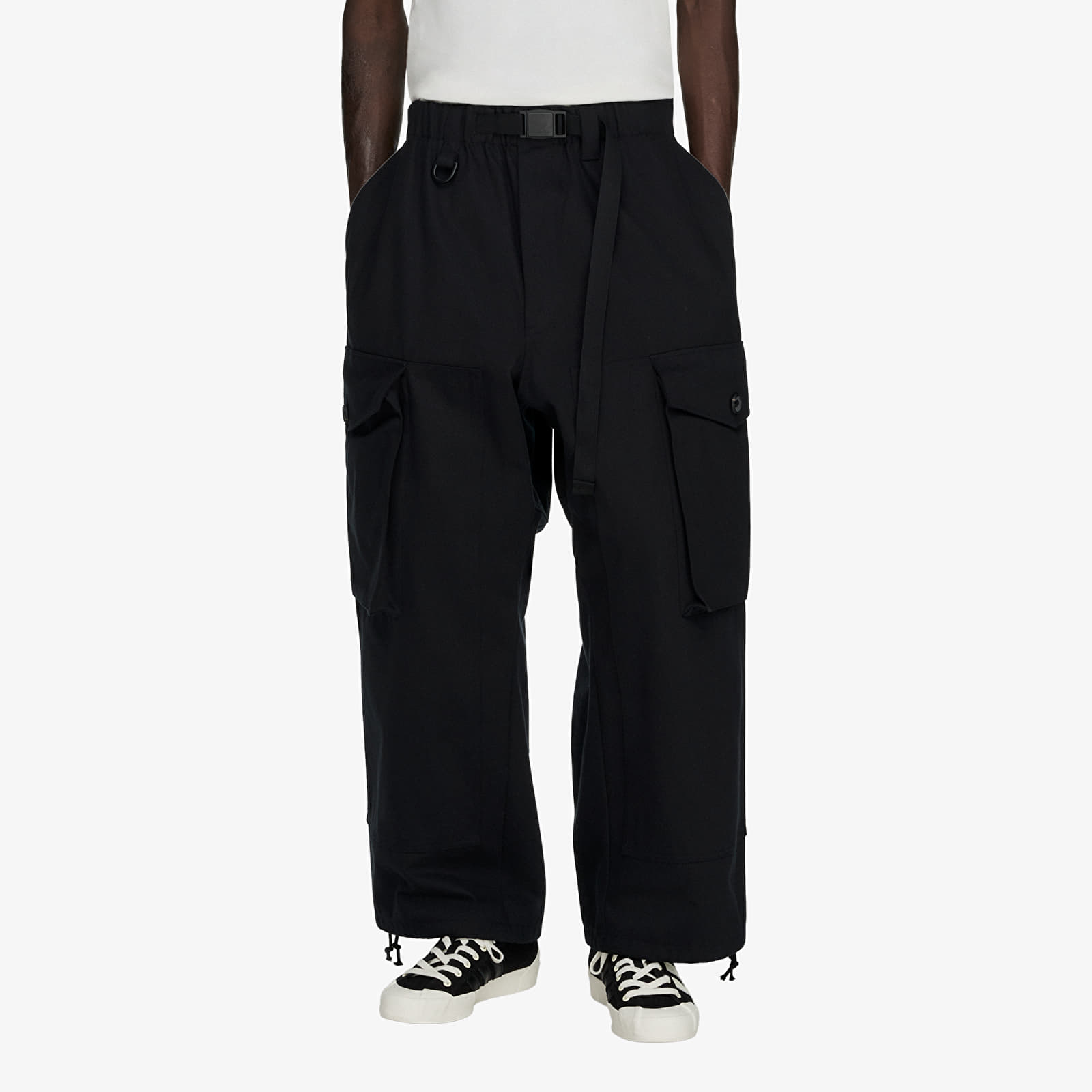 Pantalones Y-3 Twill Pants Black