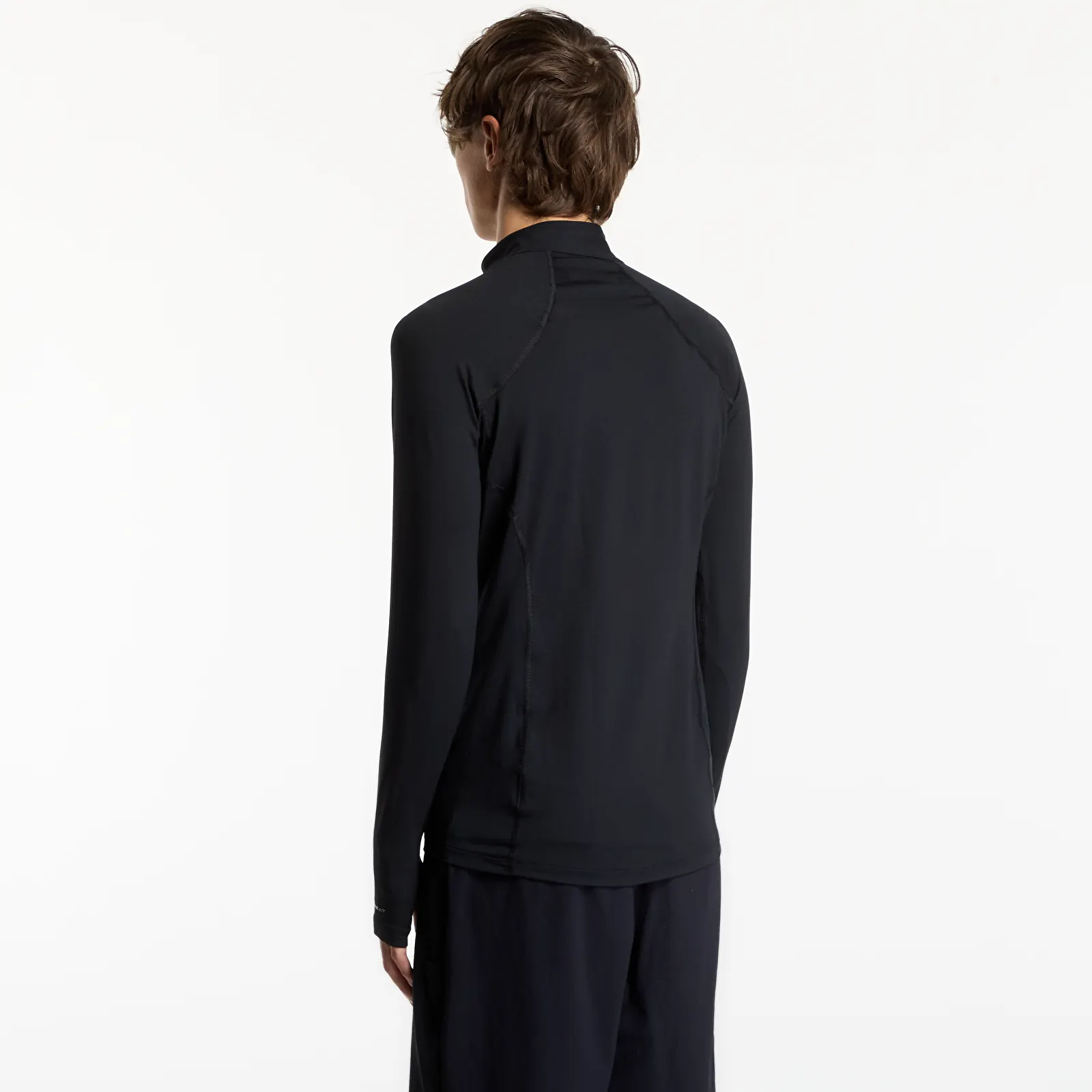 T-shirts Columbia Midweight Stretch Long Sleeve Half Zip Black