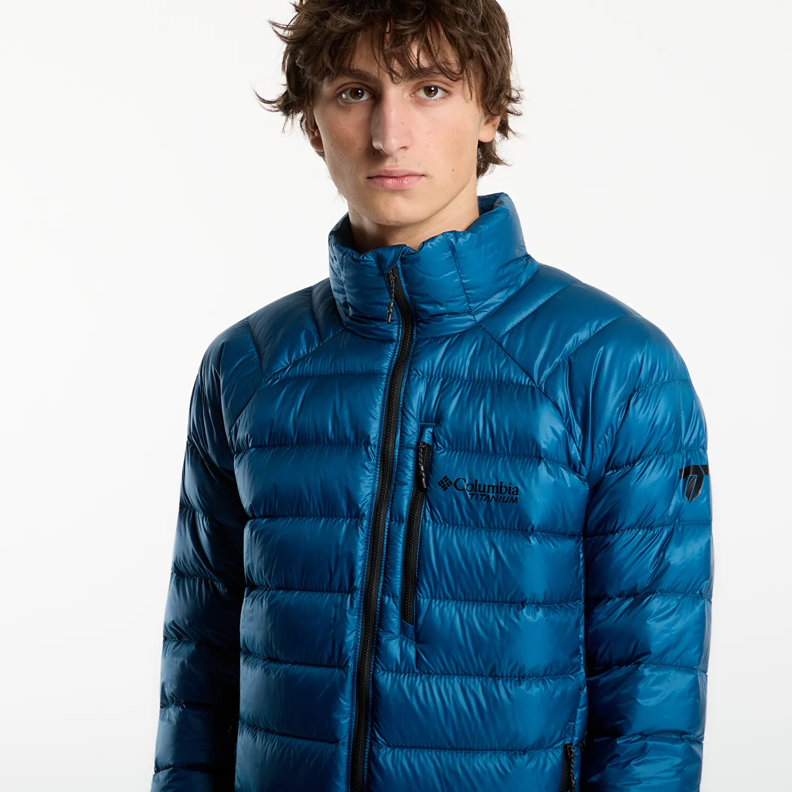 Casacos de penas Columbia Arctic Crest™ Down Jacket Phoenix Blue
