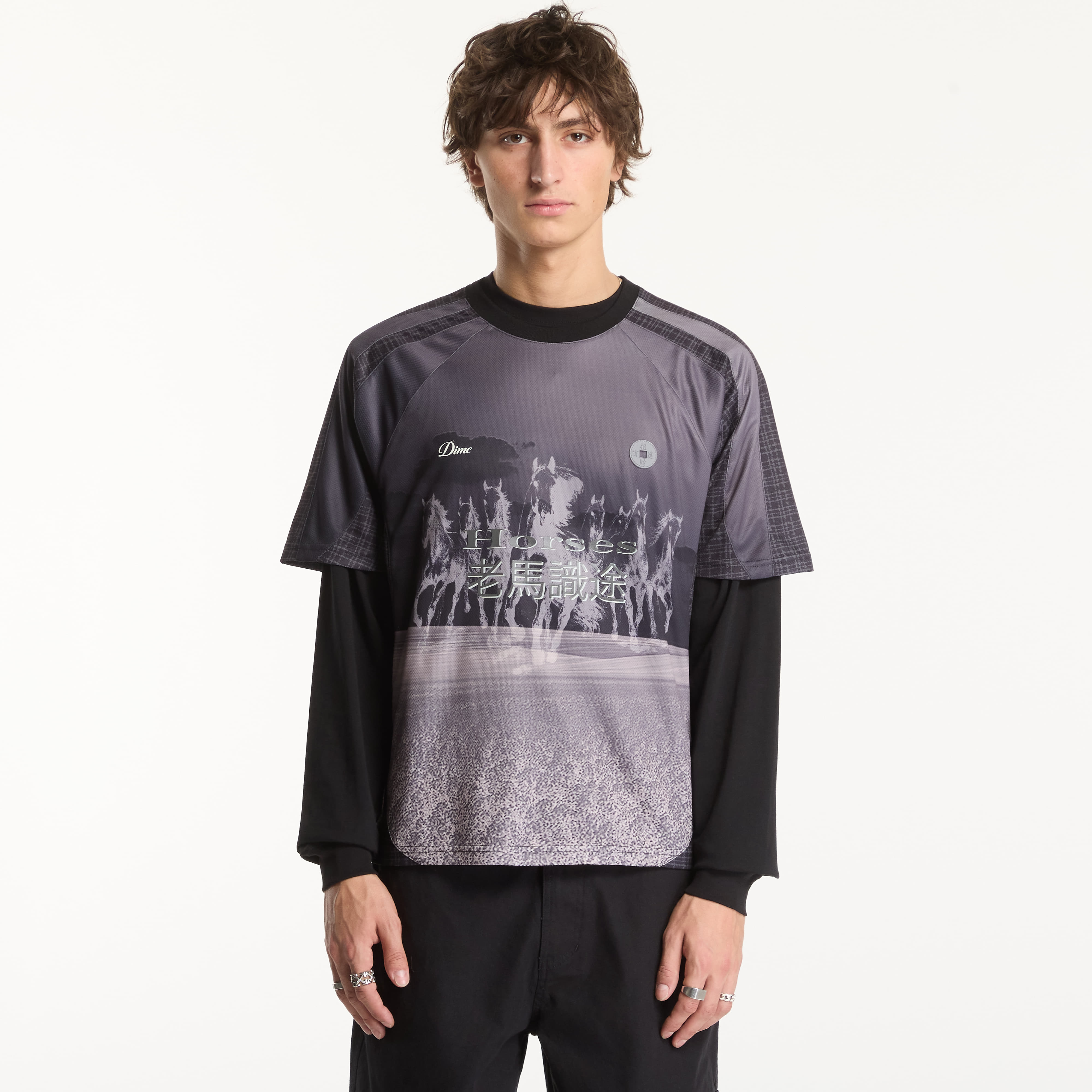 Dime Year Of The Horse Jersey Black L