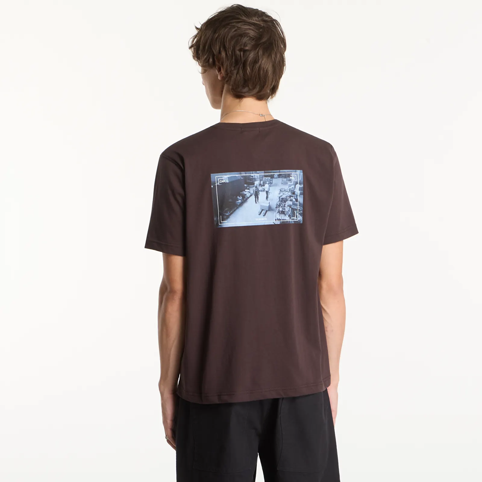 Men's T-shirts Dime Leak T-Shirt Dark Brown