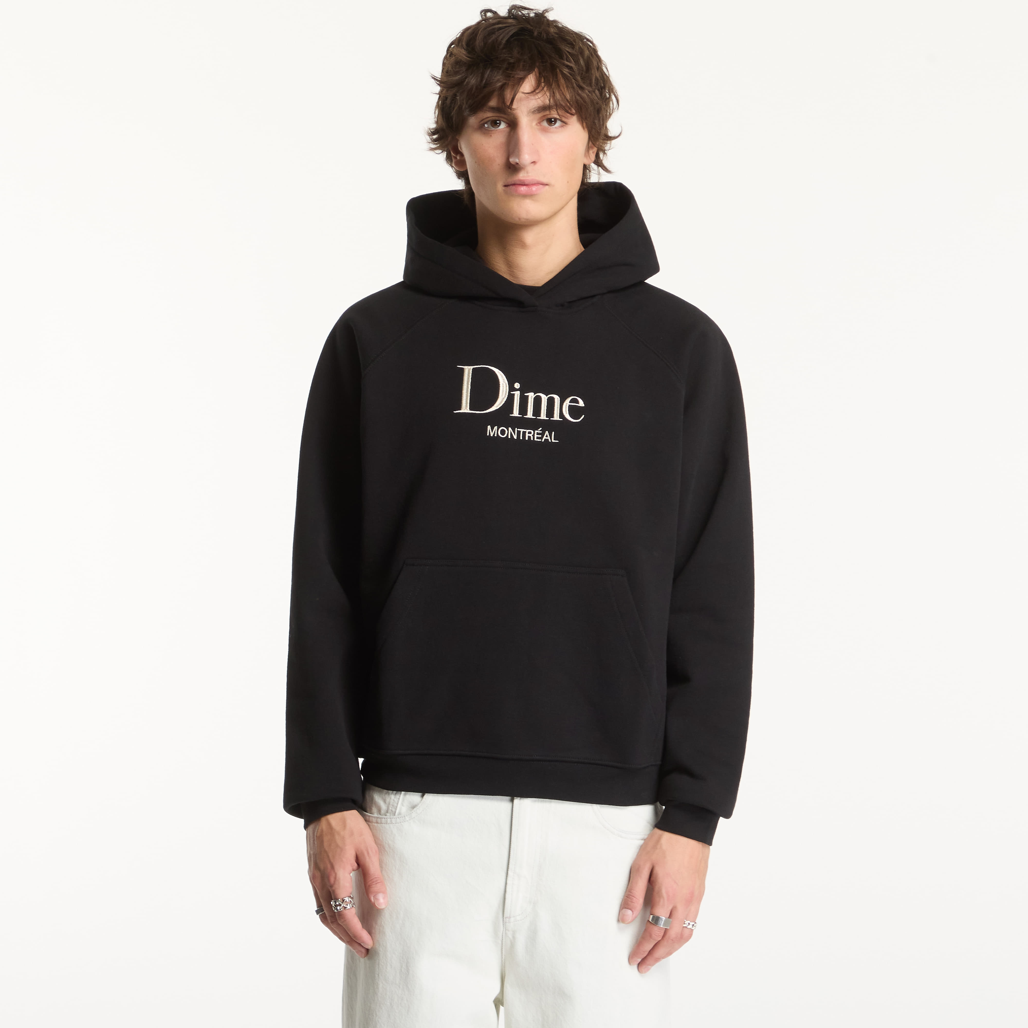 Sweatshirt Dime Classic Dime Mtl Hoodie Black S