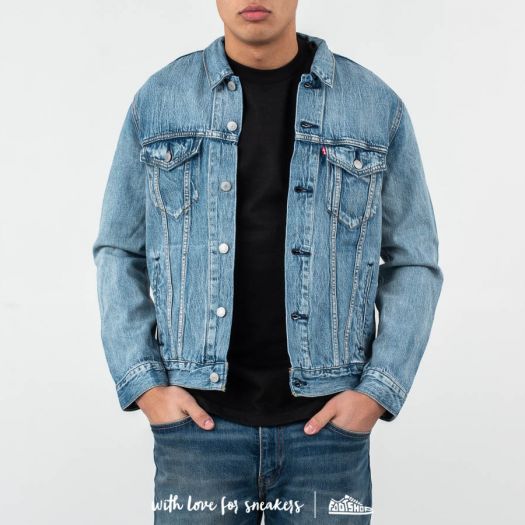 Levi's killebrew denim trucker on sale jacket