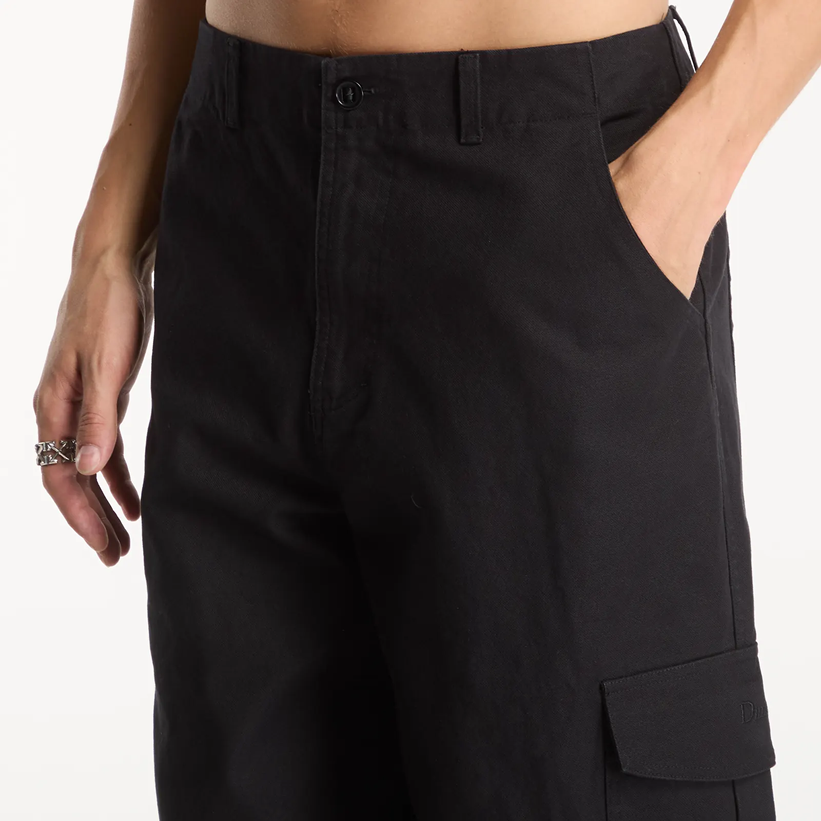 Farkut Dime Relaxed Cargo Pants Black