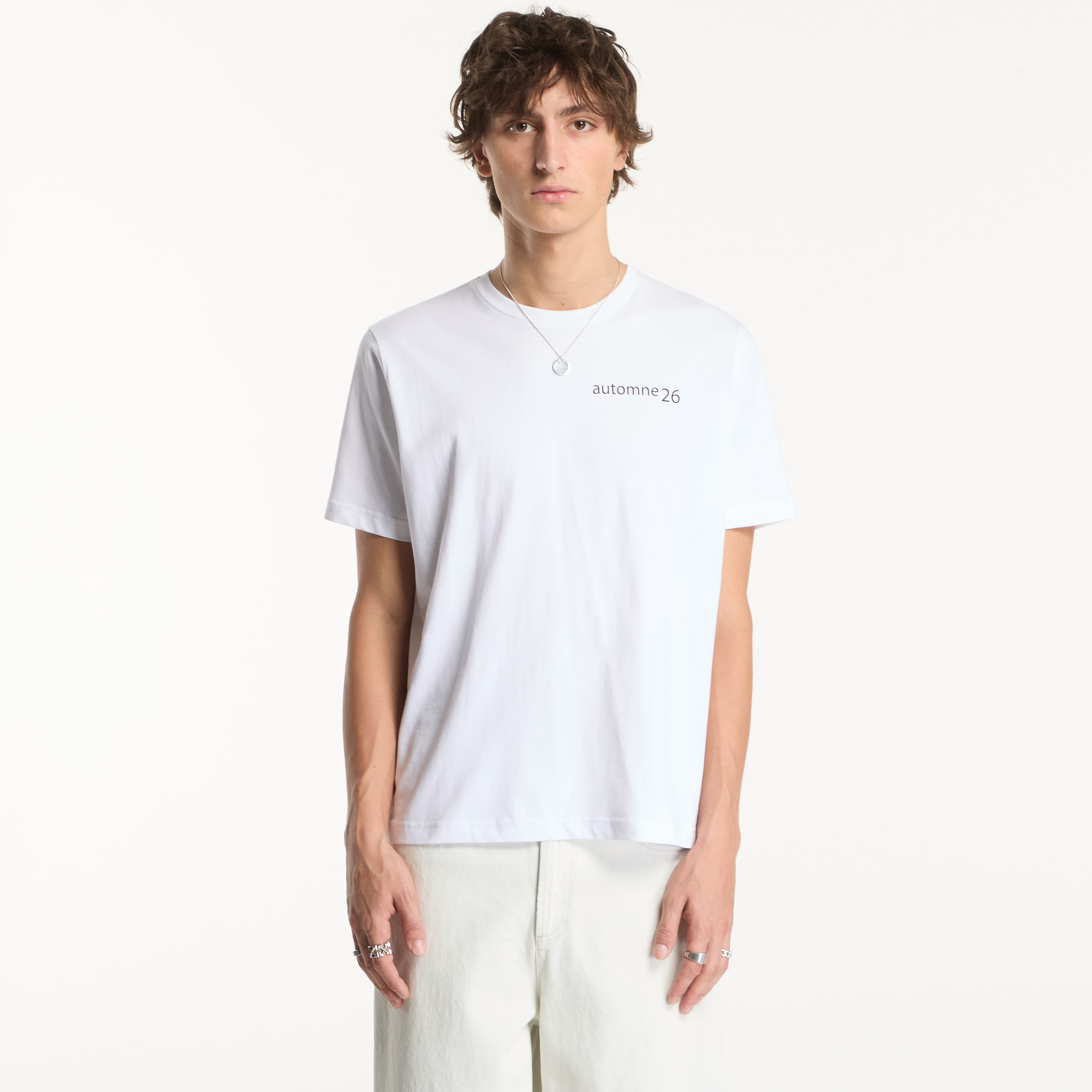 T-shirt Dime Grid T-Shirt White XL