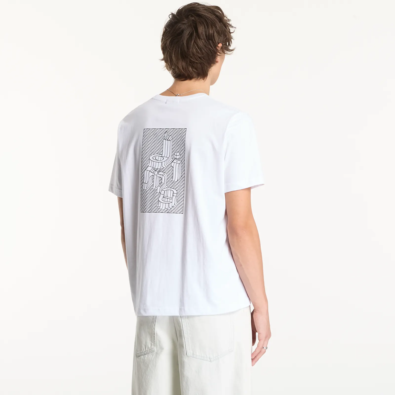 T-shirts Dime Grid T-Shirt White