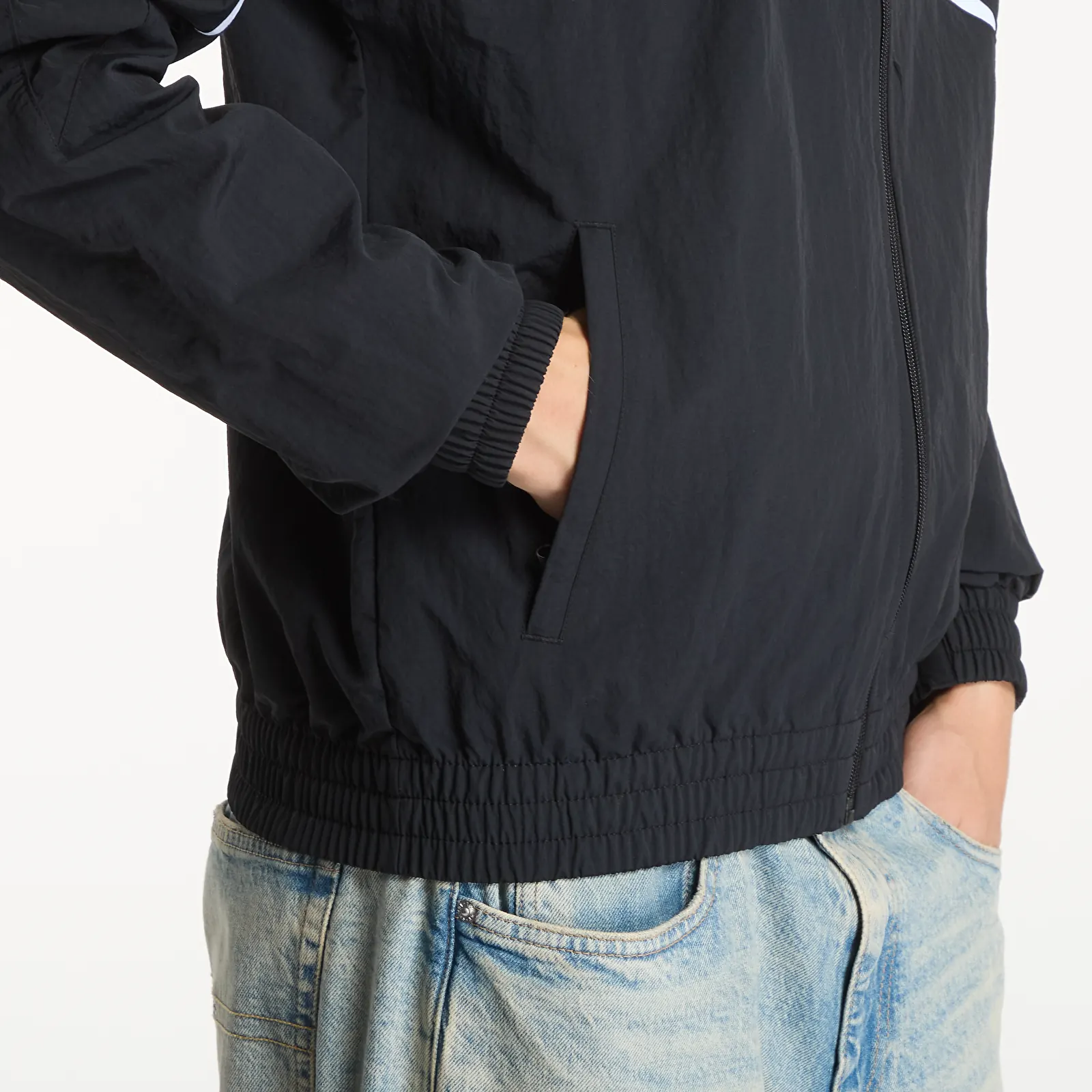 Μπουφάν Reebok Vector Track Top Black/ White