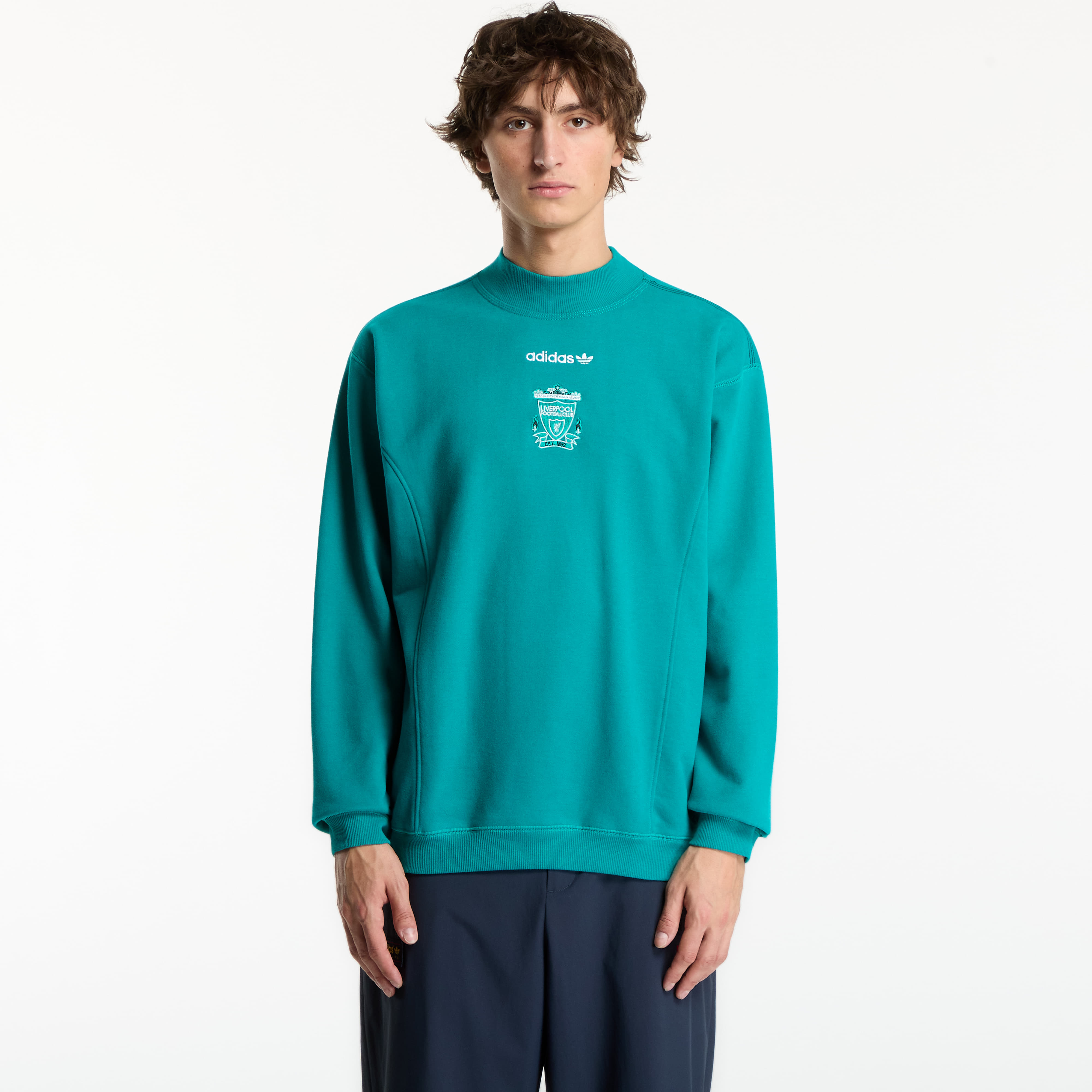 Mikina adidas Liverpool FC EQT Sweatshirt Equipment Green M