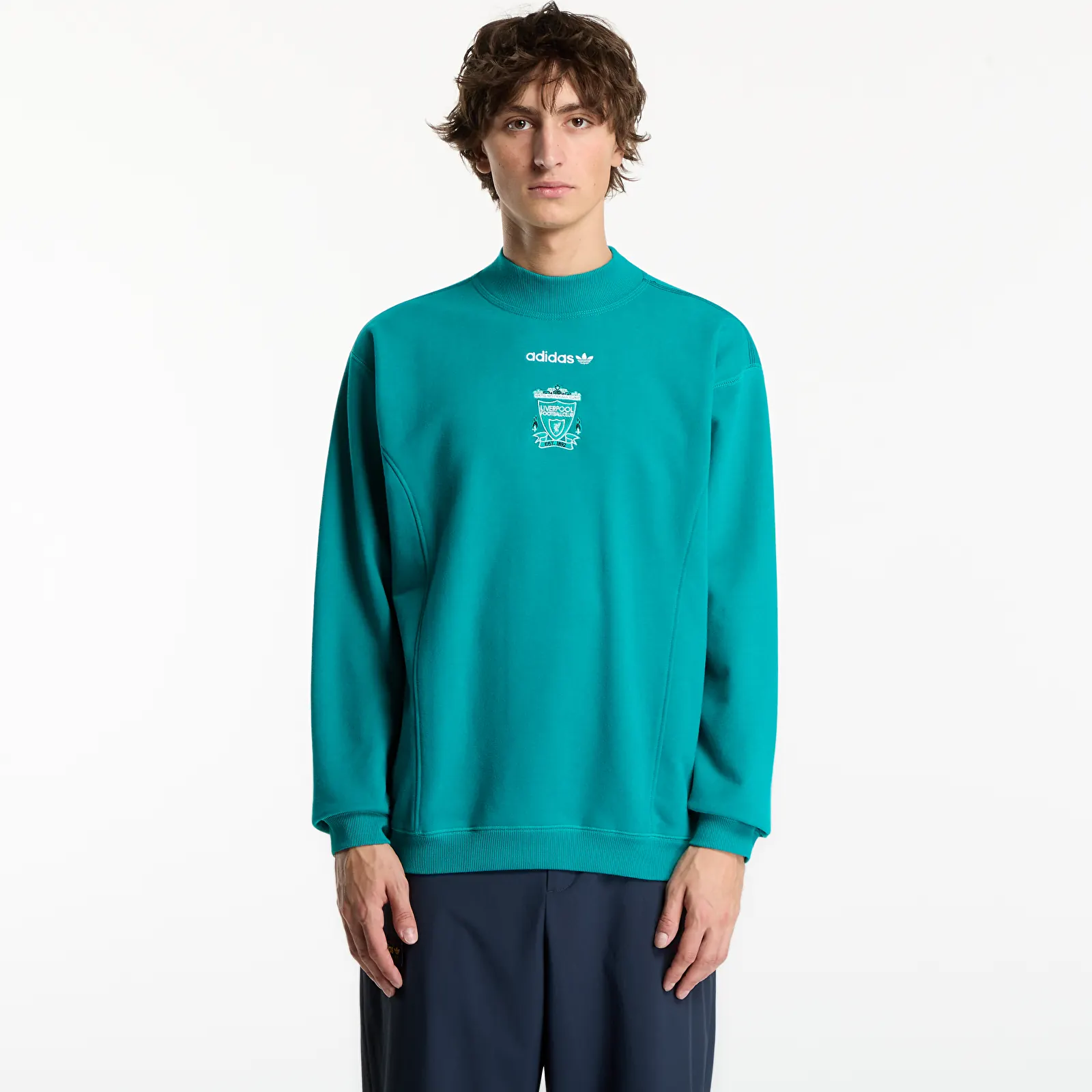 Hoodies and sweatshirts  adidas Liverpool FC EQT Sweatshirt Equipment Green