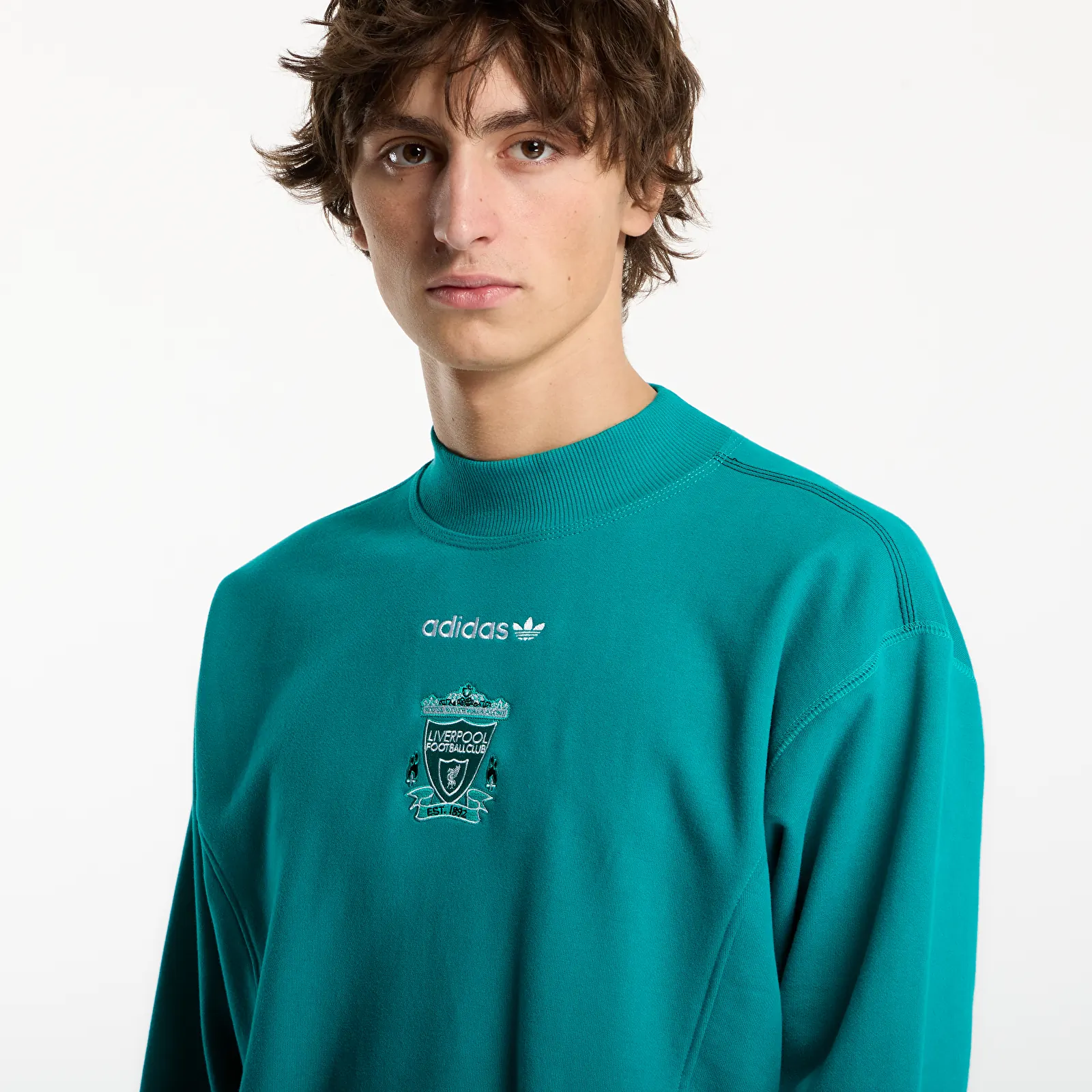 Hoodies and sweatshirts  adidas Liverpool FC EQT Sweatshirt Equipment Green