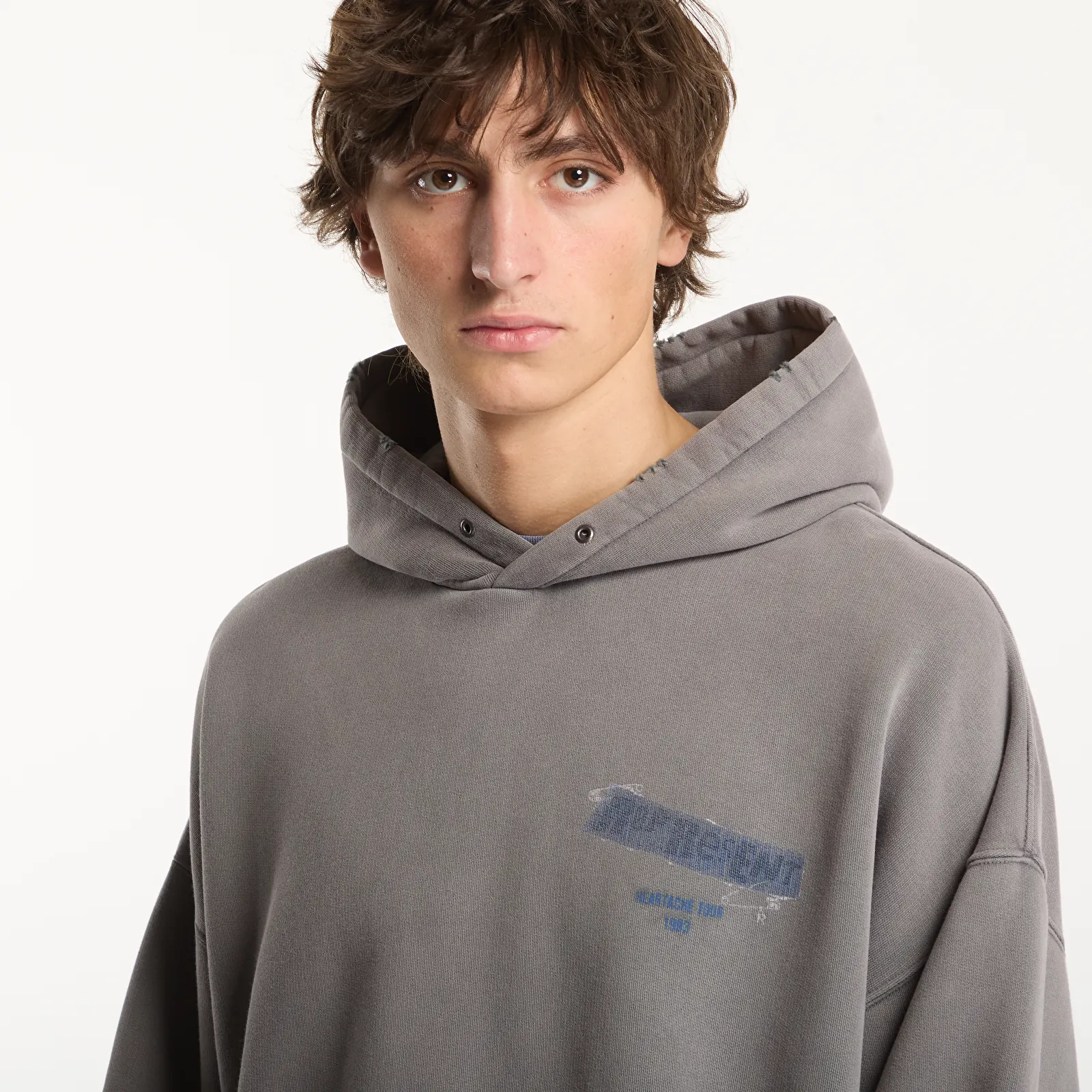 Hoodies and sweatshirts  Represent Ransom Hoodie UNISEX Oxidised Grey