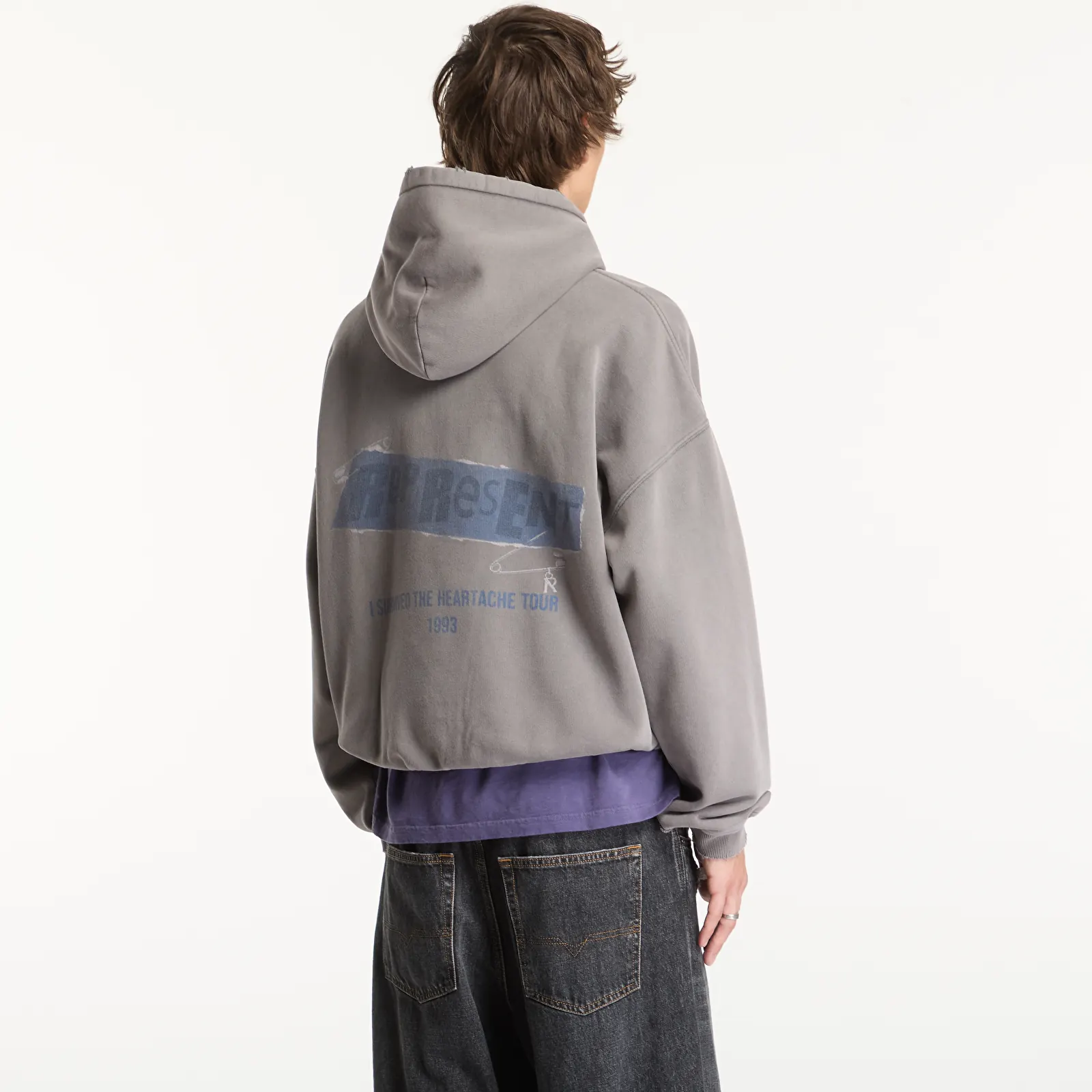 Hoodies and sweatshirts  Represent Ransom Hoodie UNISEX Oxidised Grey