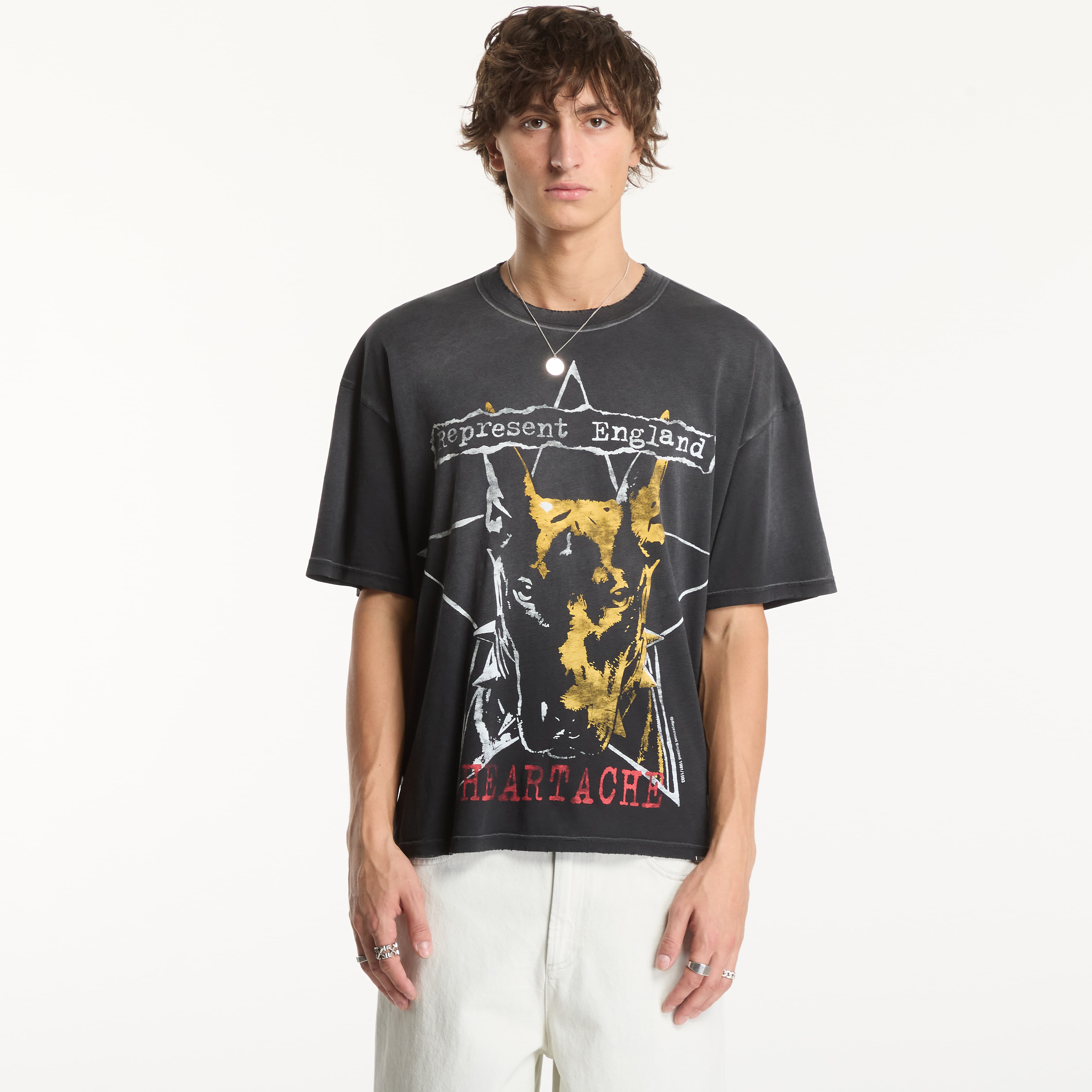 Tricou Represent Riot T-Shirt UNISEX Washed Black XXL