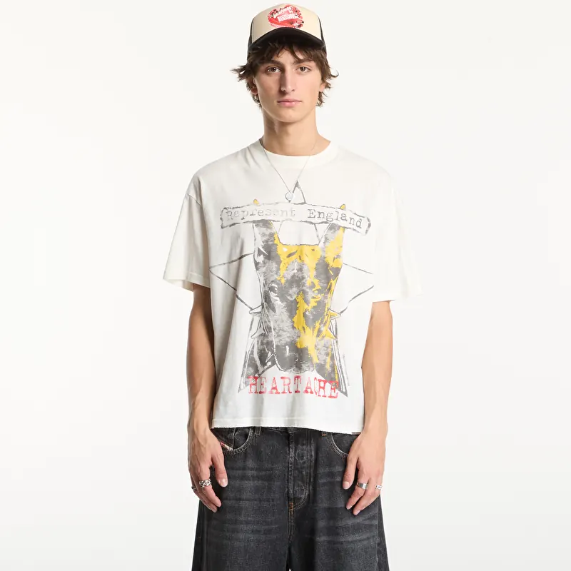 Represent Riot T-Shirt UNISEX Flat White