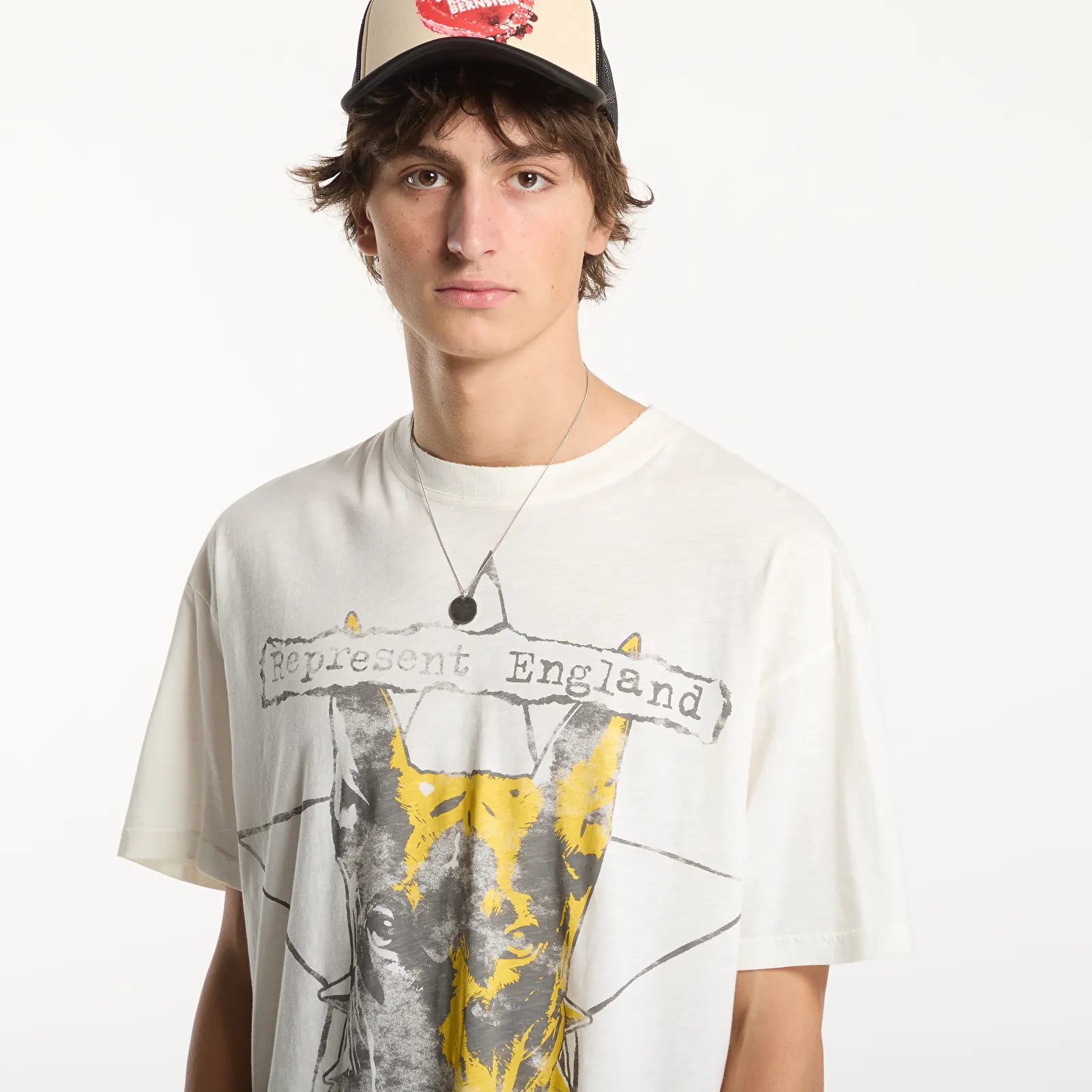 T-särgid Represent Riot T-Shirt UNISEX Flat White