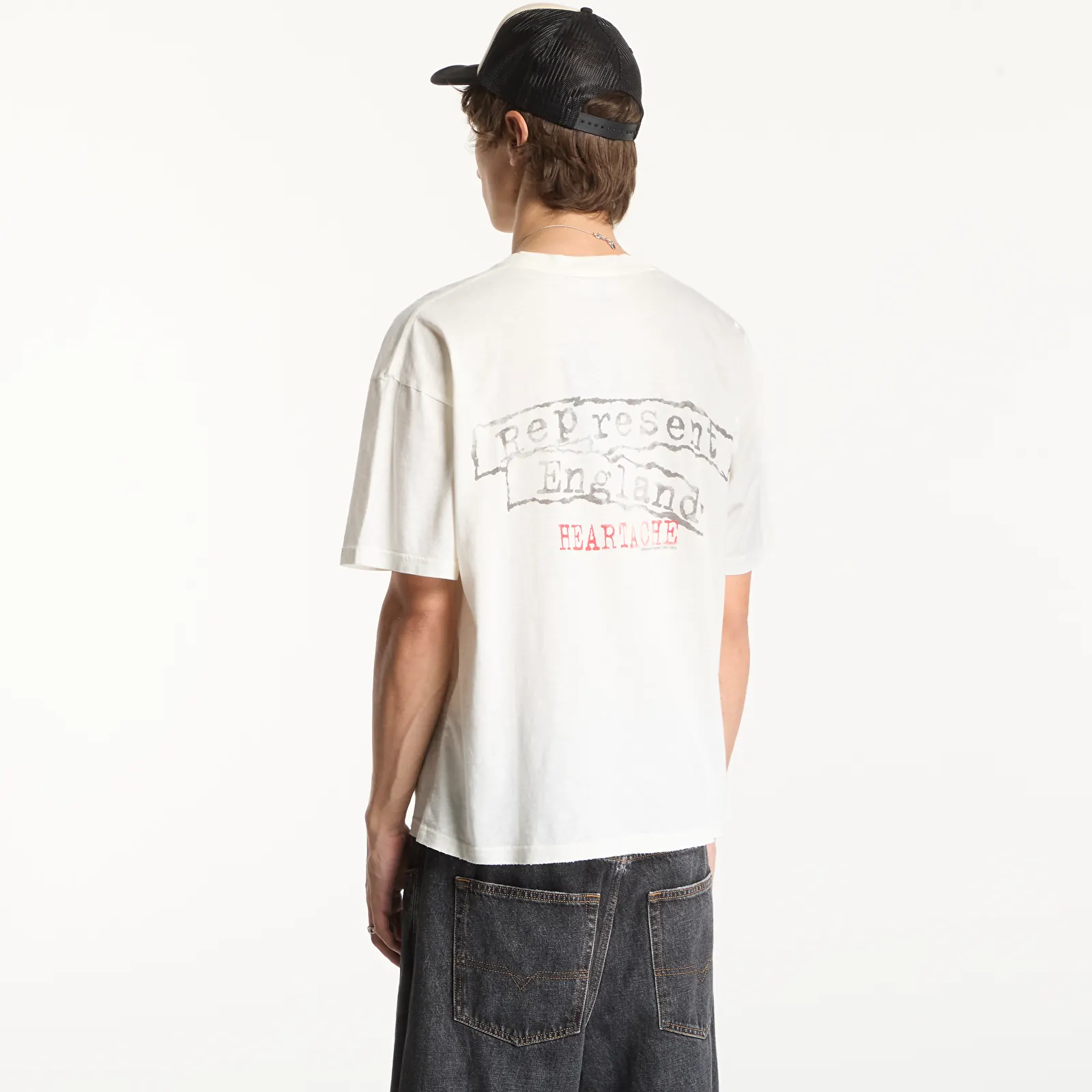 T-särgid Represent Riot T-Shirt UNISEX Flat White