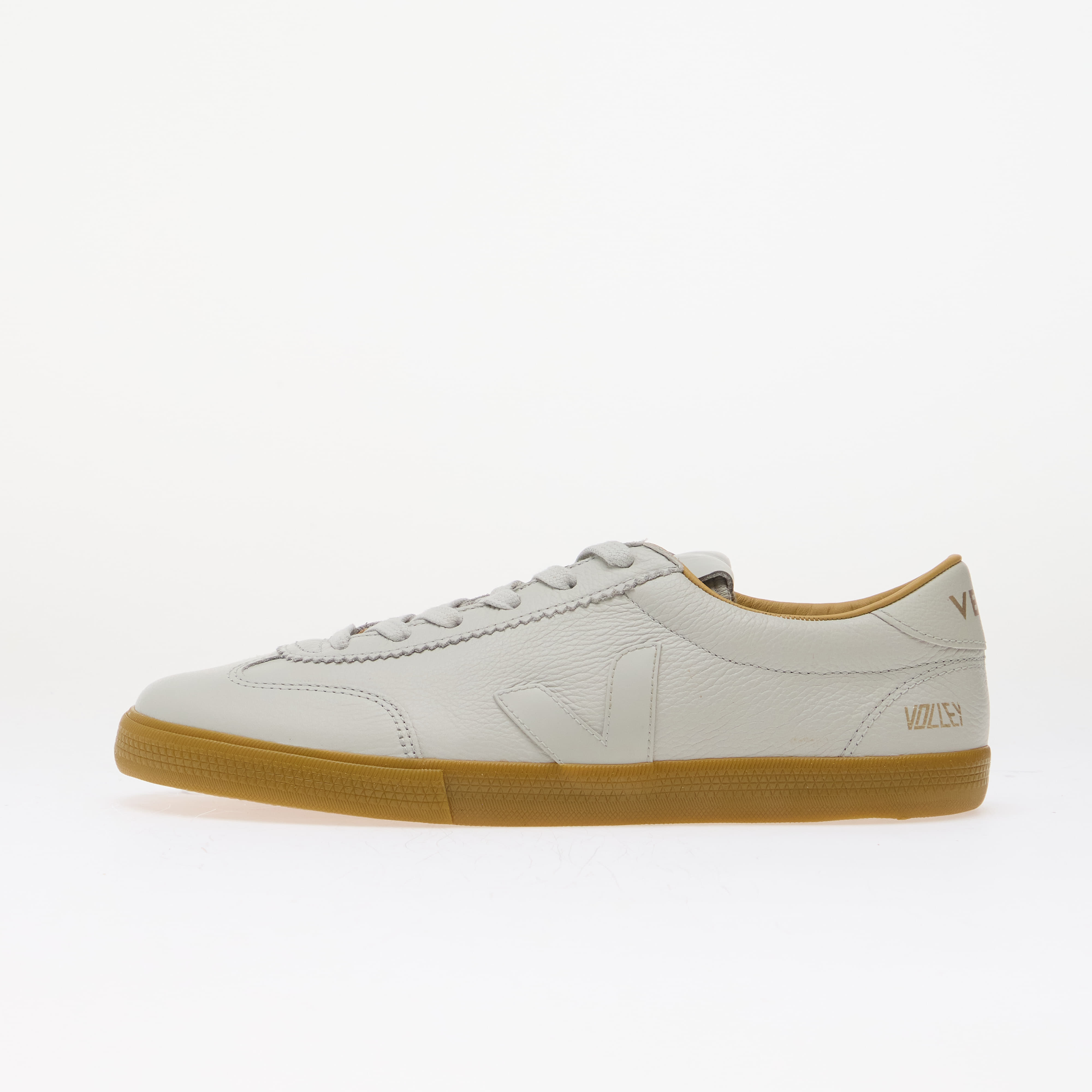 Sneakers Veja Volley Sig Grained Oil Leather Pearl EUR 41