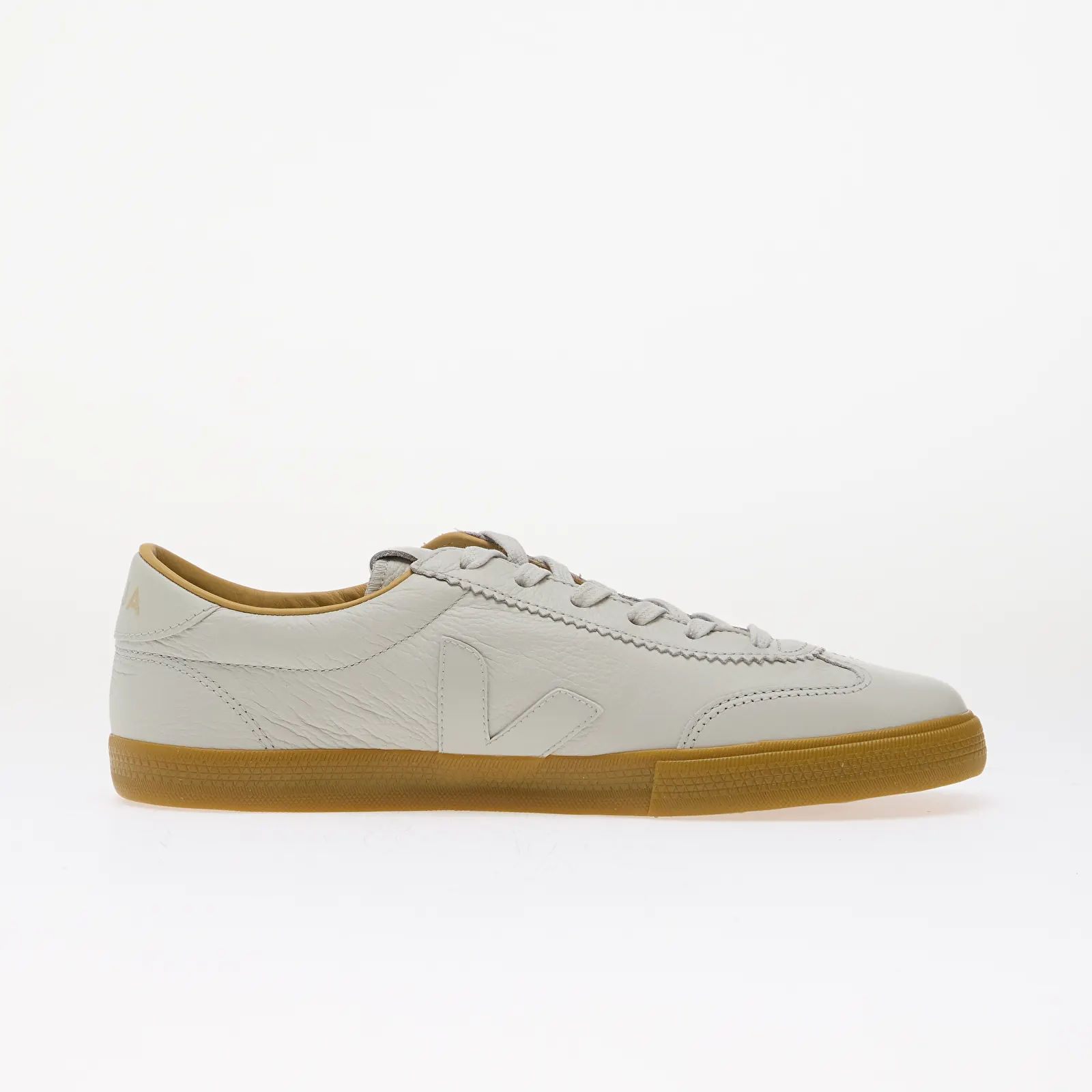 Men's shoes Veja Volley Sig Grained Oil Leather Pearl
