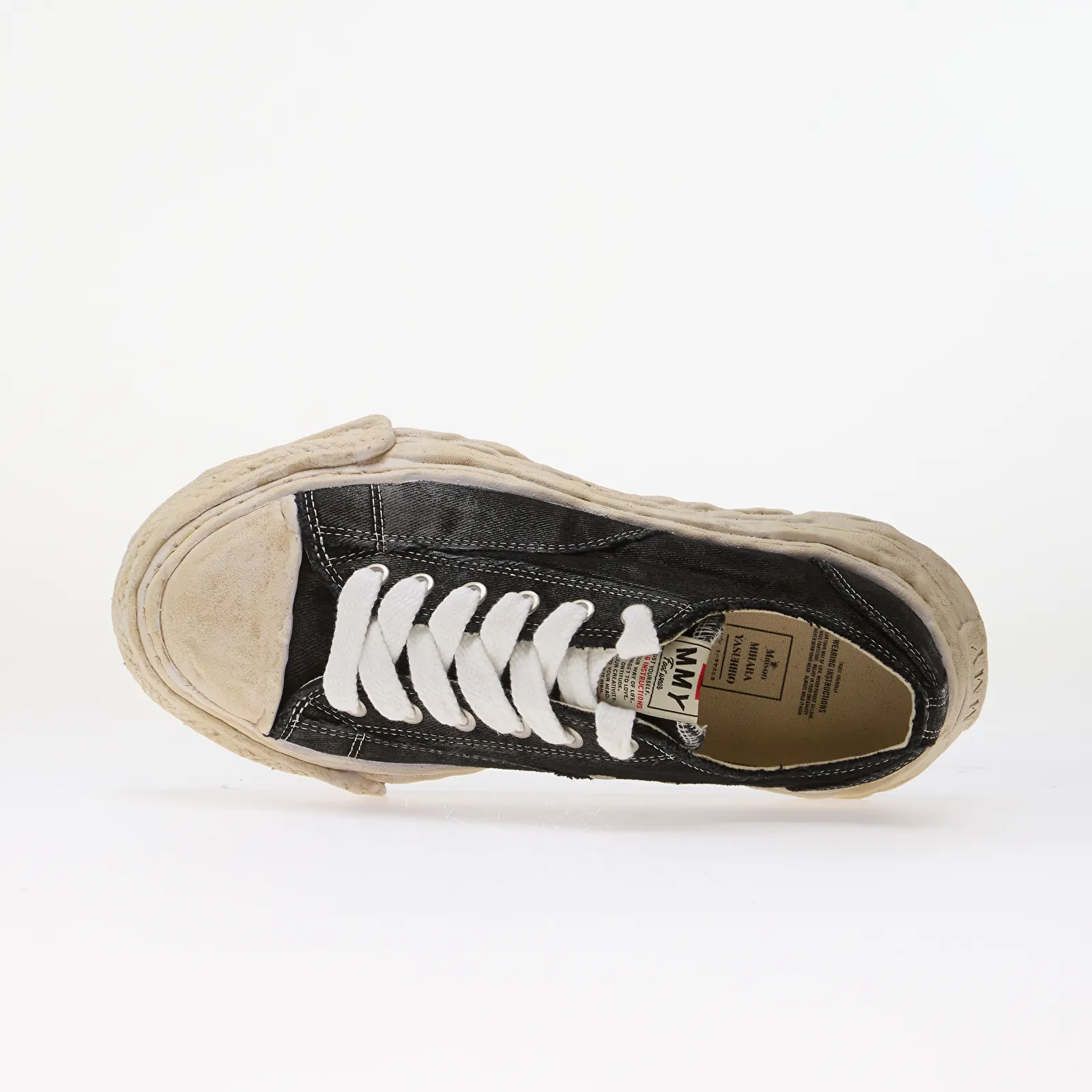 Zapatillas de deporte para hombre Maison MIHARA YASUHIRO (MMY) Peterson23 Brushed Twill Black