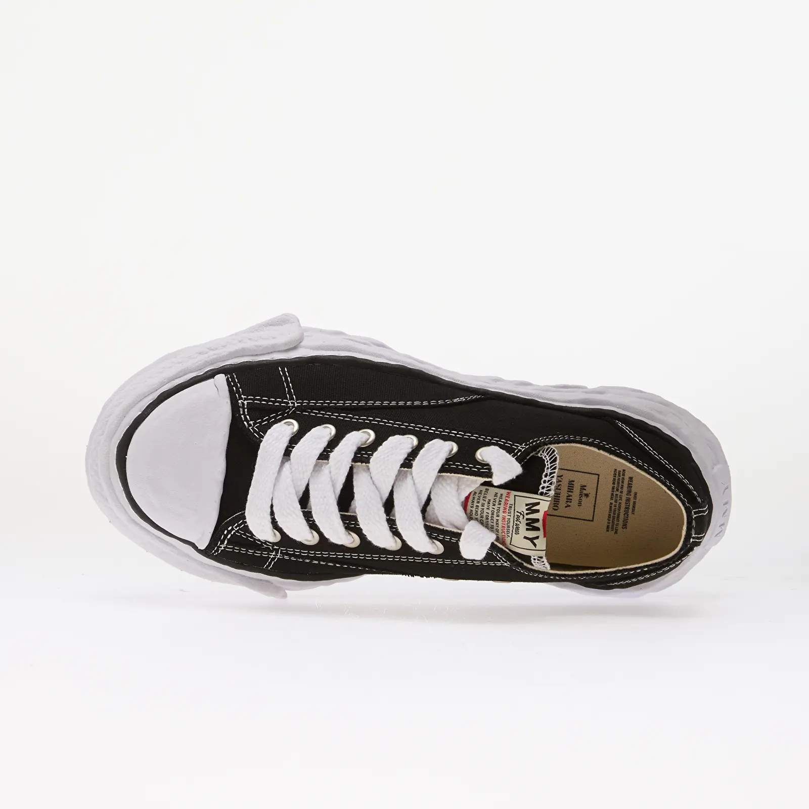 Men's sneakers Maison MIHARA YASUHIRO (MMY) Peterson23 Canvas Low-Top Black