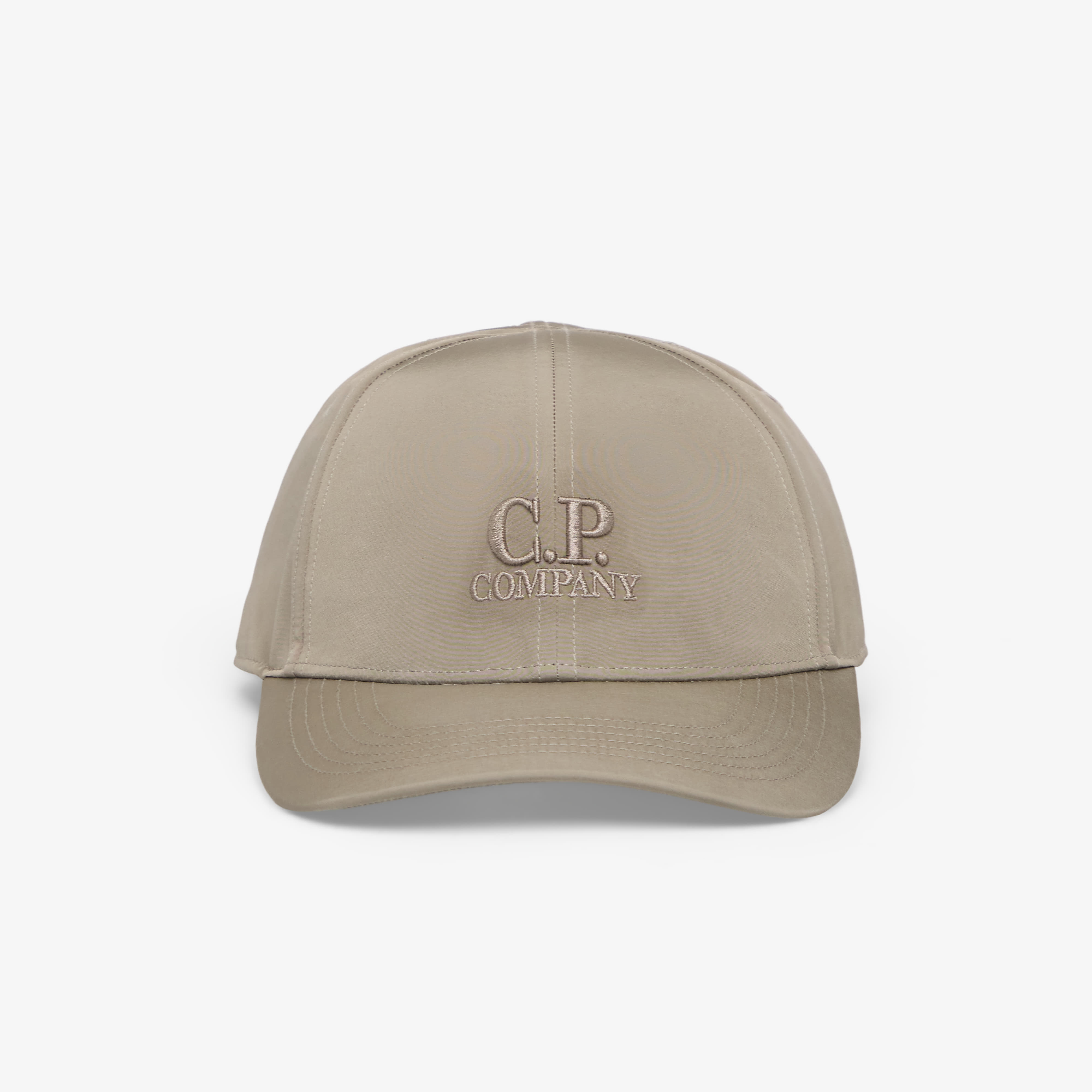 Шапка C.P. Company Chrome-R Logo Cap Fungi Grey Universal
