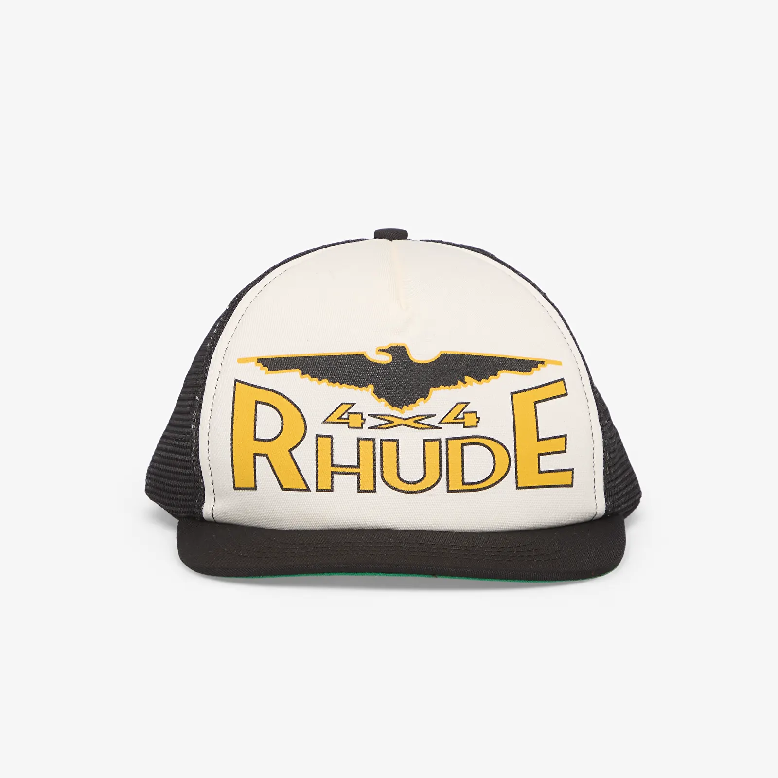 Caps Rhude 4X4 Spirit Trucker Hat Black/ White/ Yellow