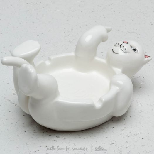 RIPNDIP Lazy Nerm Ceramic Ash Tray White | Footshop