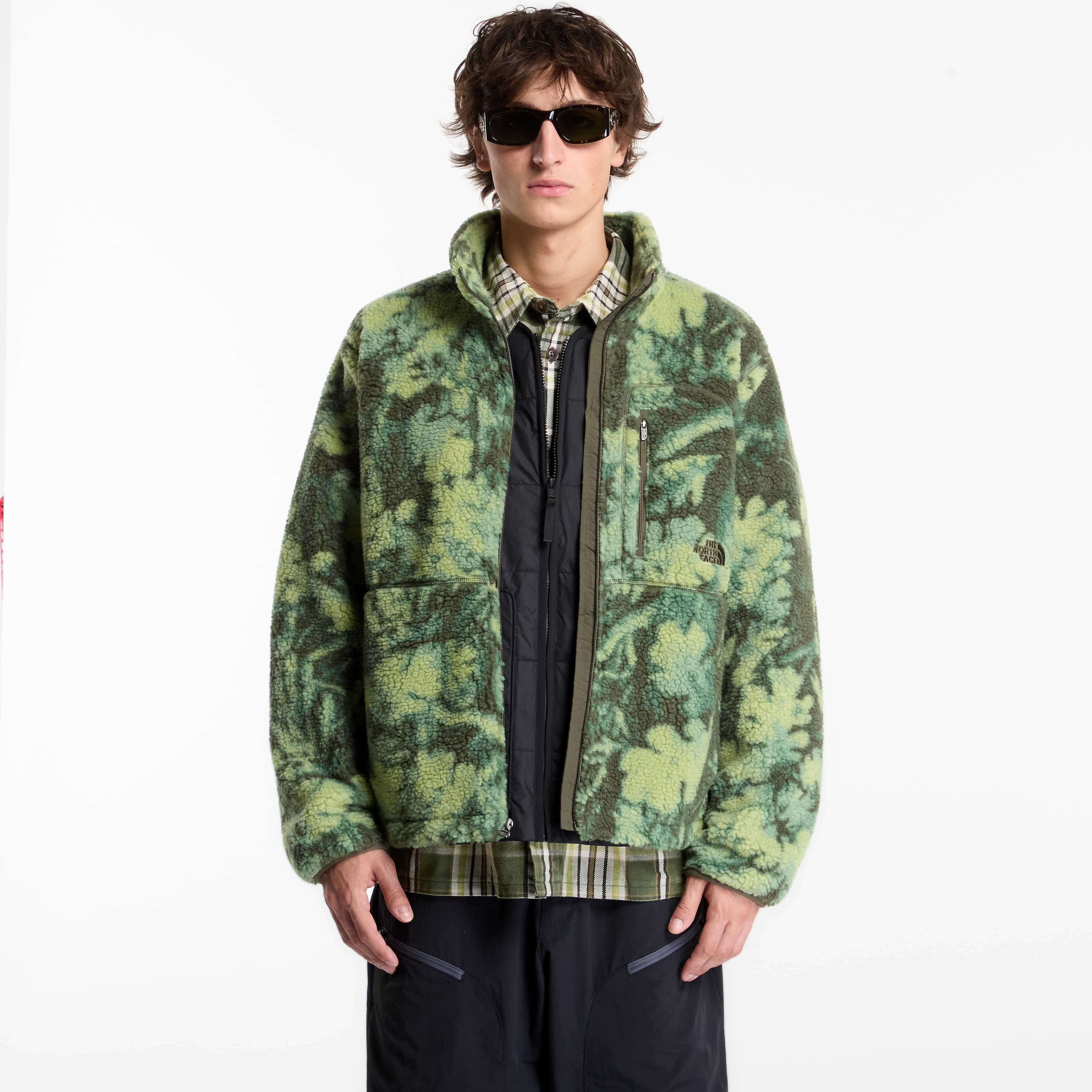 Jachetă The North Face Extreme Pile 2 FZ Jacket New Taupe Green M