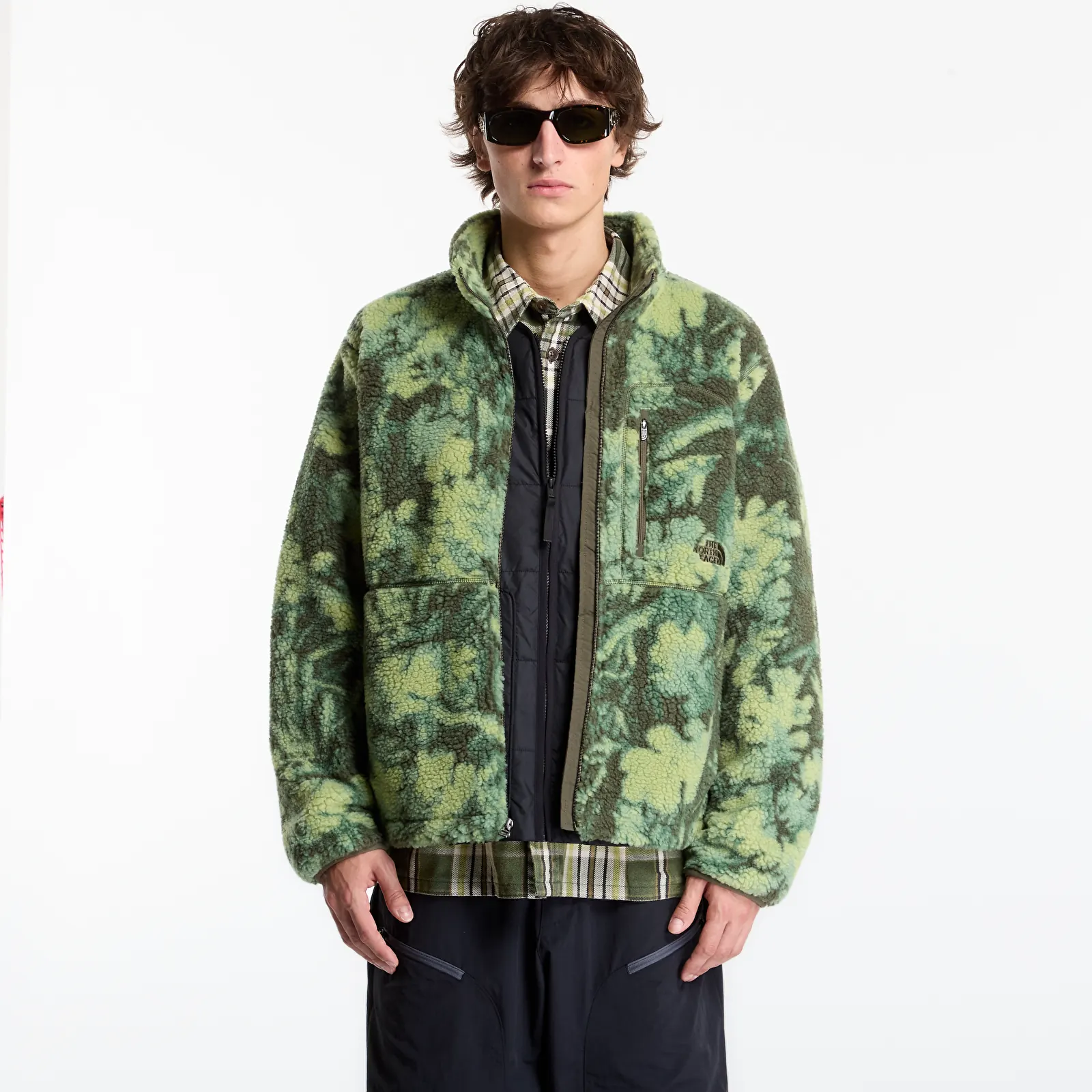 Jackets The North Face Extreme Pile 2 FZ Jacket New Taupe Green