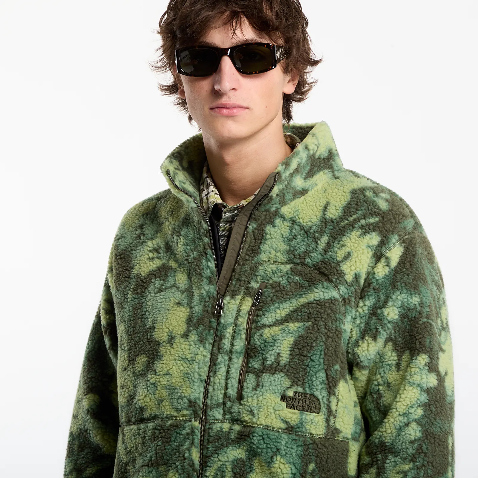 Jackets The North Face Extreme Pile 2 FZ Jacket New Taupe Green