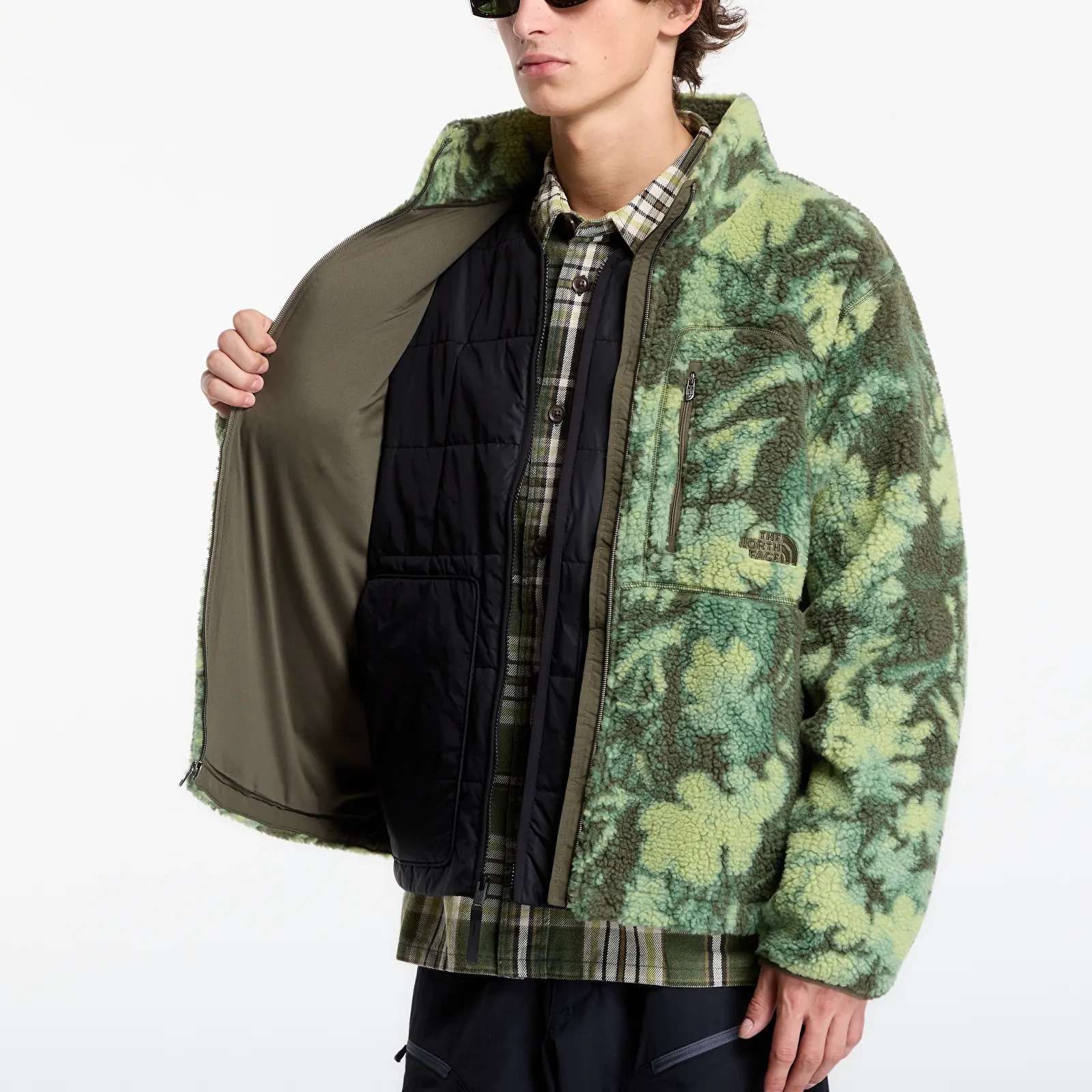 Jackets The North Face Extreme Pile 2 FZ Jacket New Taupe Green