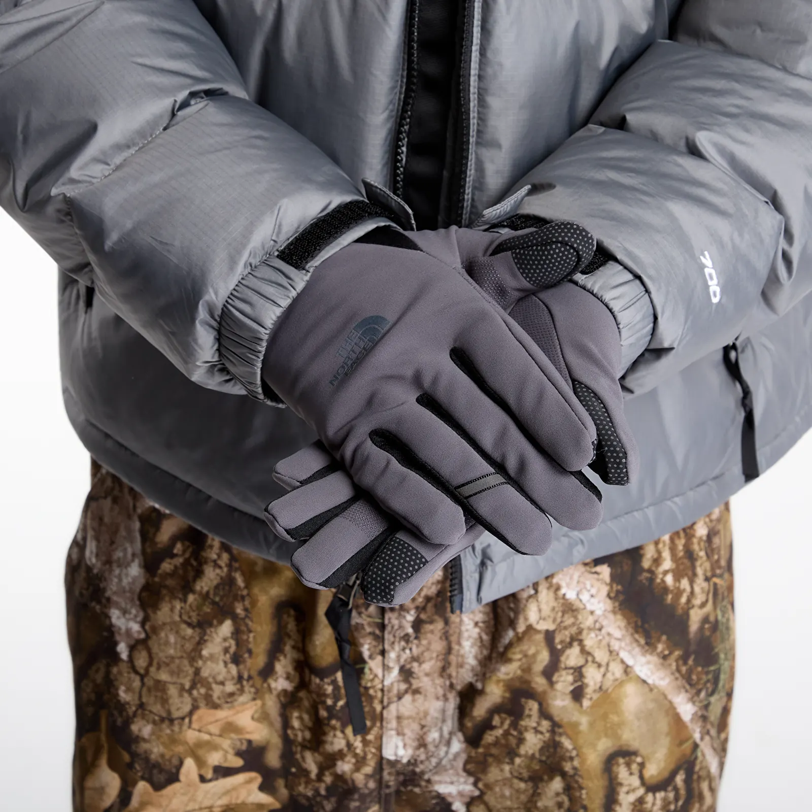 Gants The North Face GTX Windstopper Fleece UNISEX Anthracite