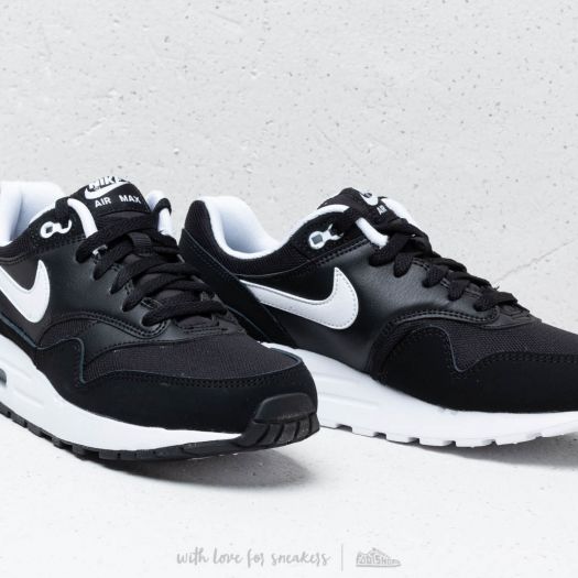 Damen Sneaker und Schuhe Nike Air Max 1 GS Black White Footshop