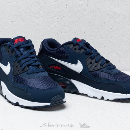 Air max 90 midnight navy white top