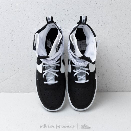 Nike sf air force 1 bianche e nere top