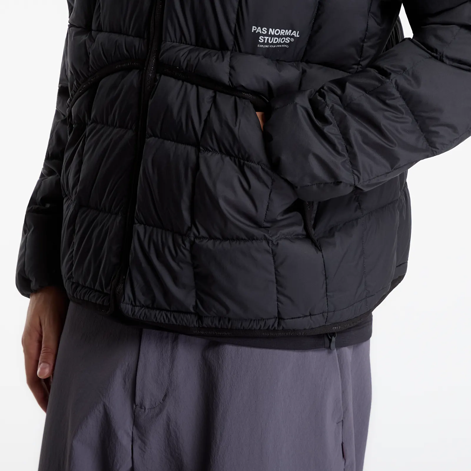 Puskuritakit Pas Normal Studios Off-Race Down Liner Jacket Black