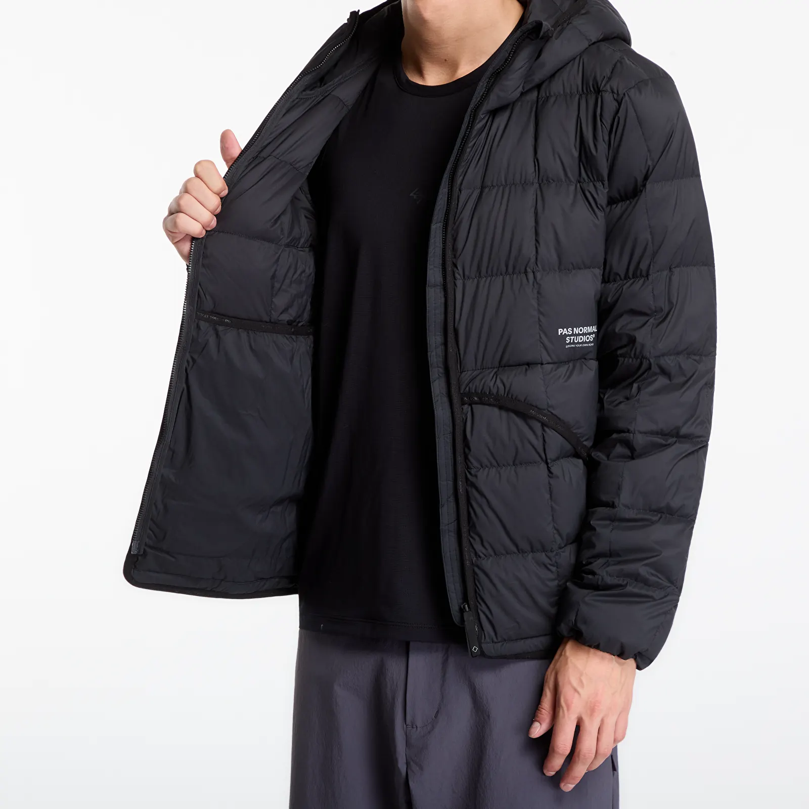 Puskuritakit Pas Normal Studios Off-Race Down Liner Jacket Black