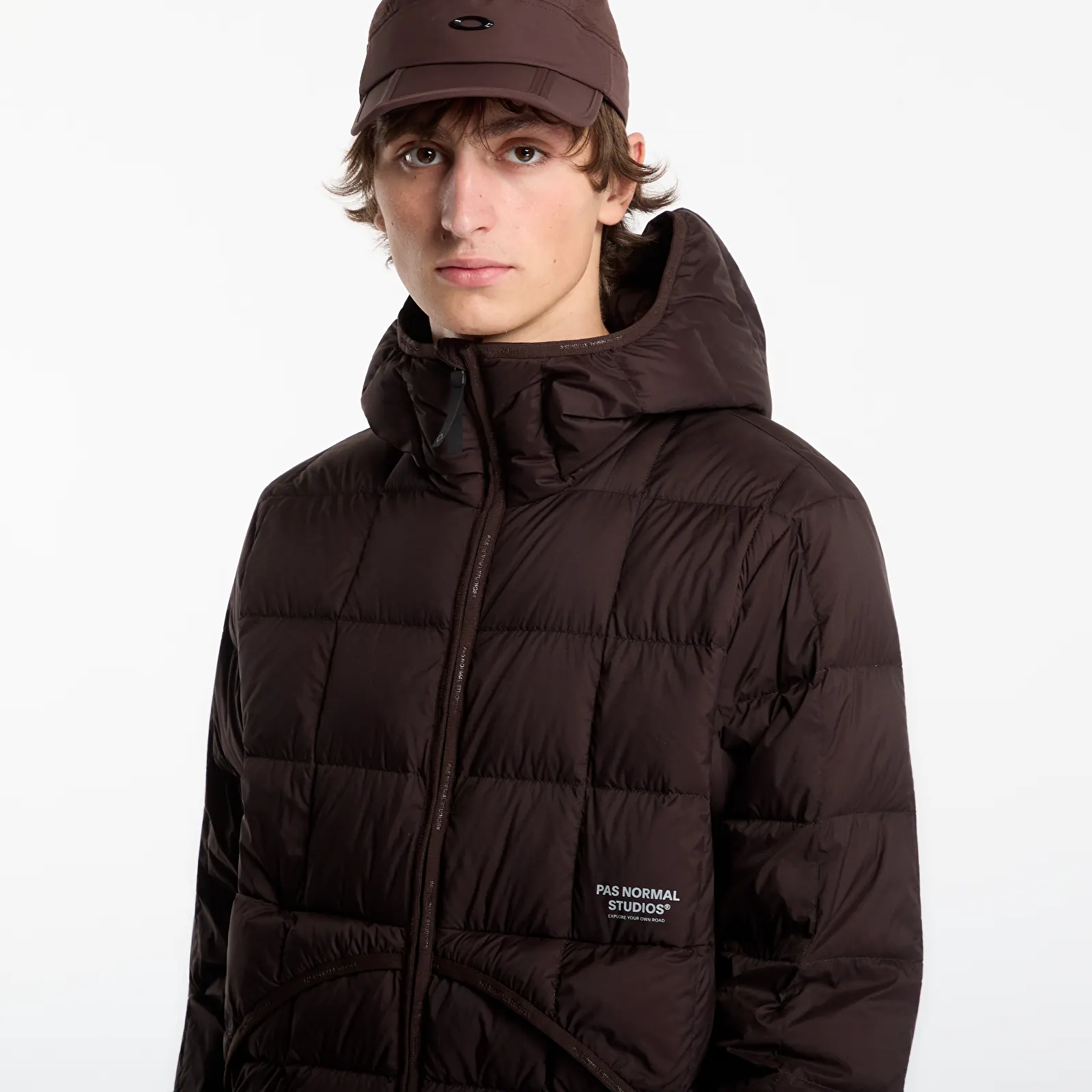 Puffer-jakker Pas Normal Studios Off-Race Down Liner Jacket Dark Coffee