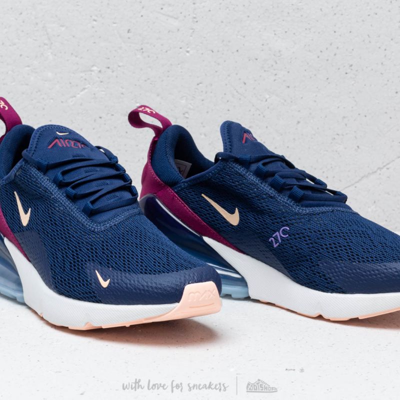 Women's shoes Nike W Air Max 270 Blue Void/ Crimson Tint-True