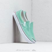 Men s shoes Vans Classic Slip On Neptune Green True White Footshop